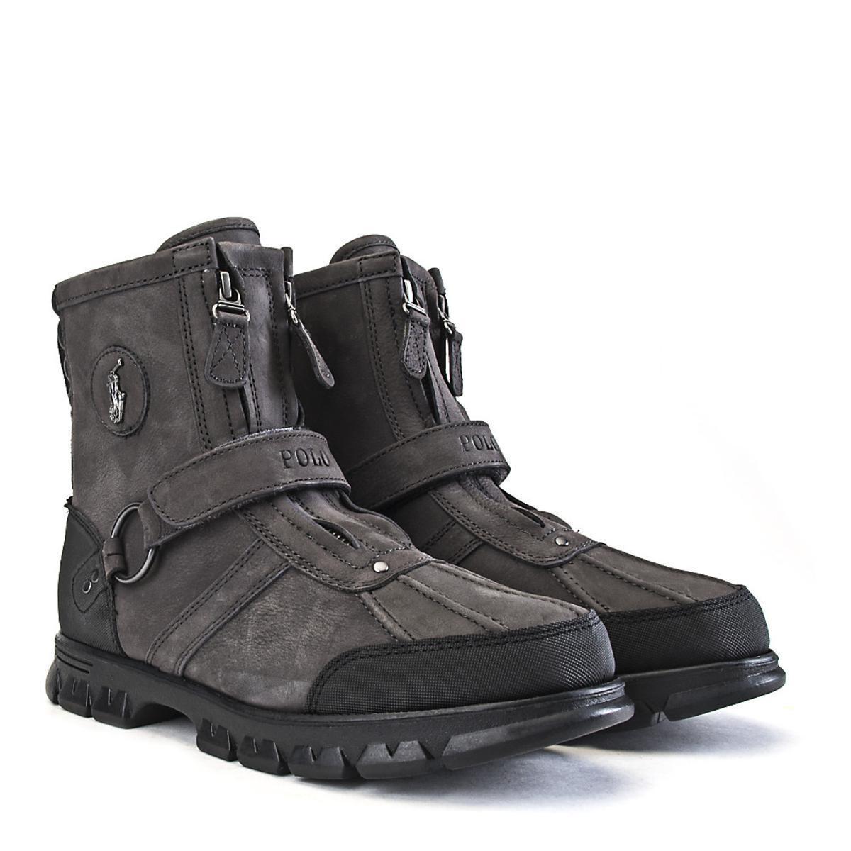 Polo Ralph Lauren Rubber Casual Rugged Boot Conquest Iii in Gray for