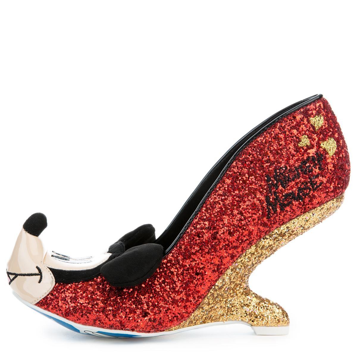 Irregular Choice Oh Boy! Red Heels - Lyst