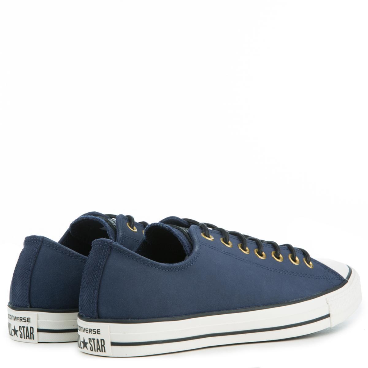 Star Crafted Navy Blue Suede Low Tops 