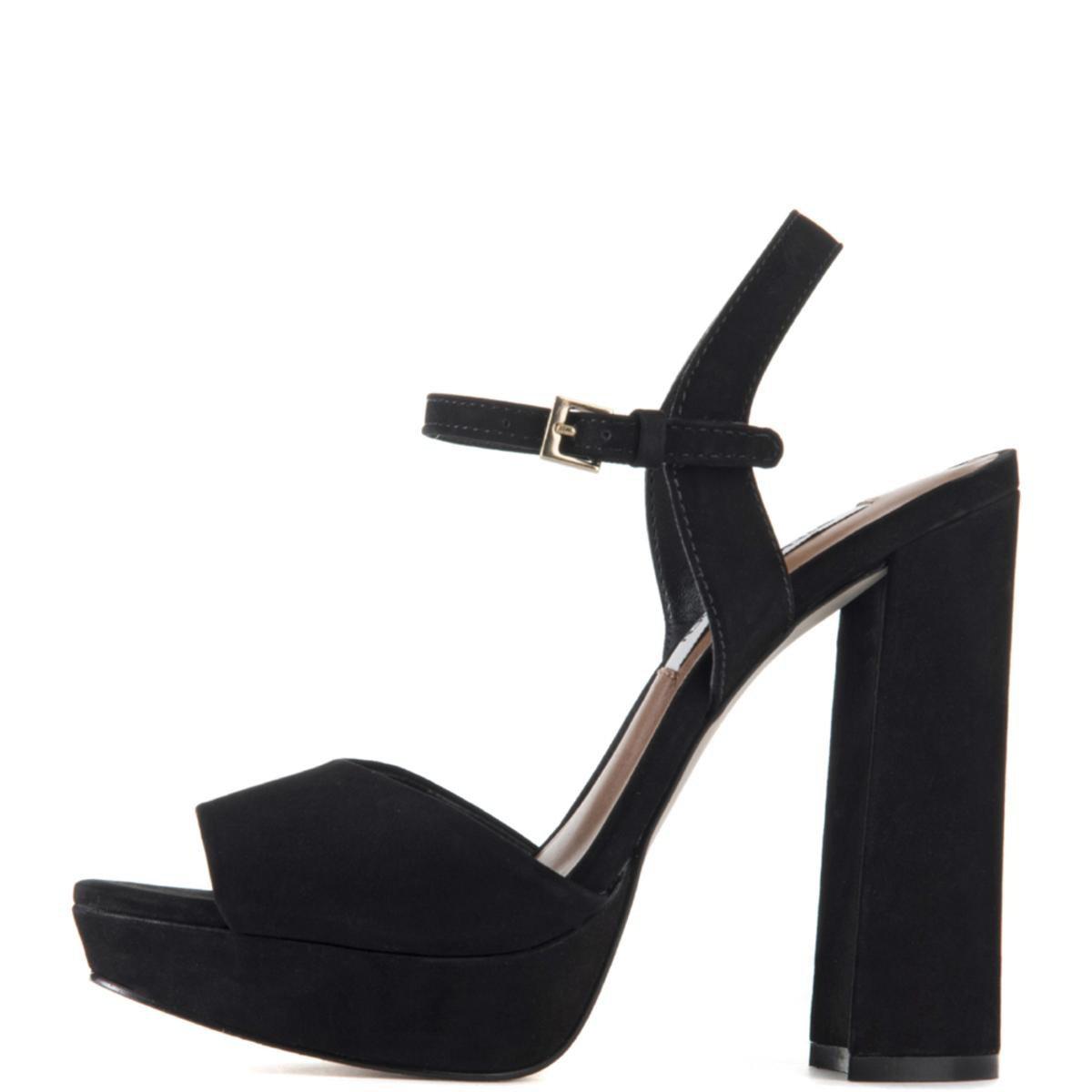 black platform heels steve madden