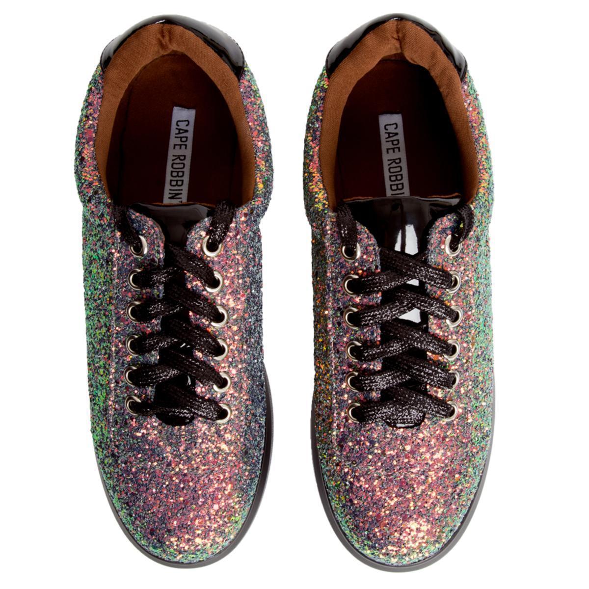 cape robbin sequin sneakers