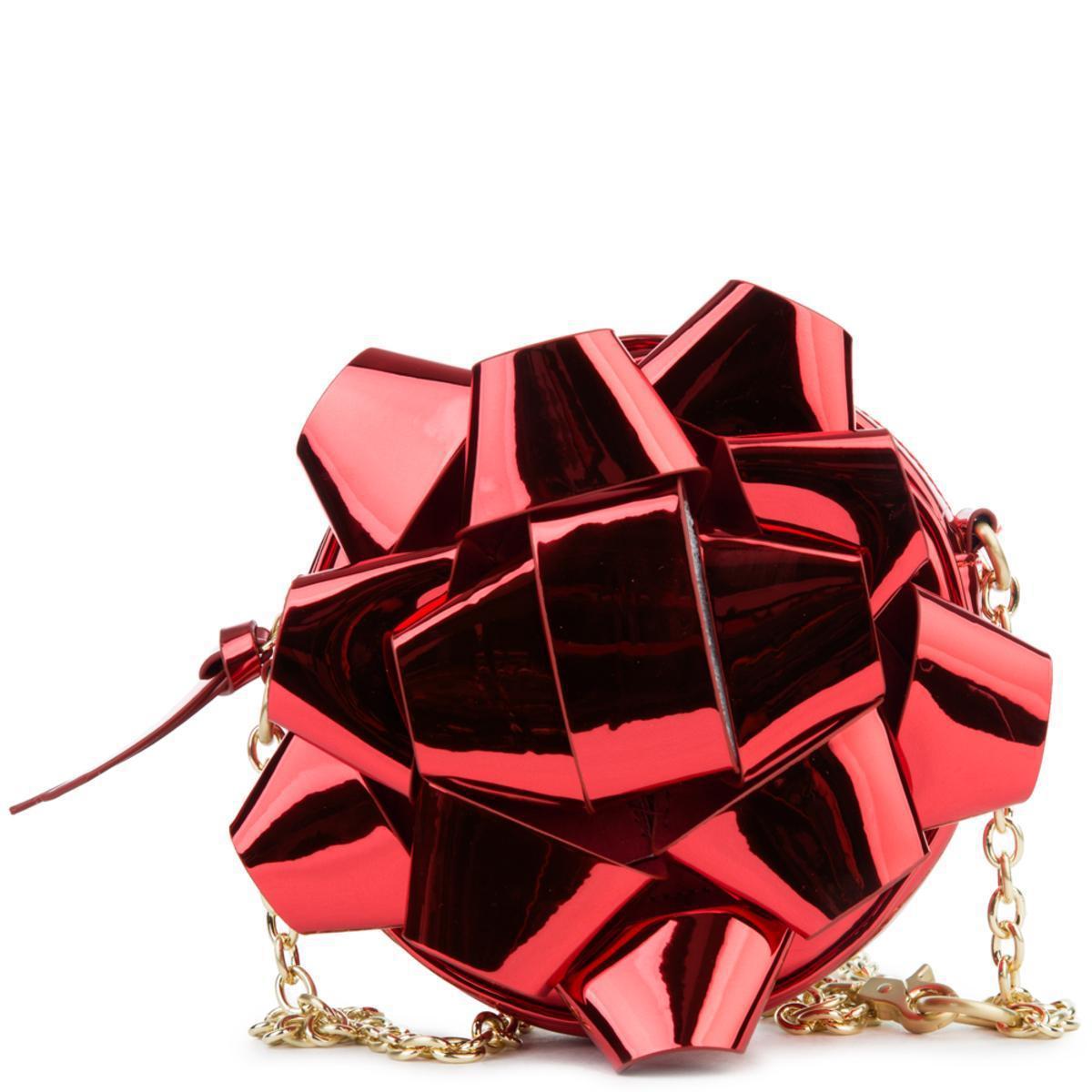 betsey johnson red purse