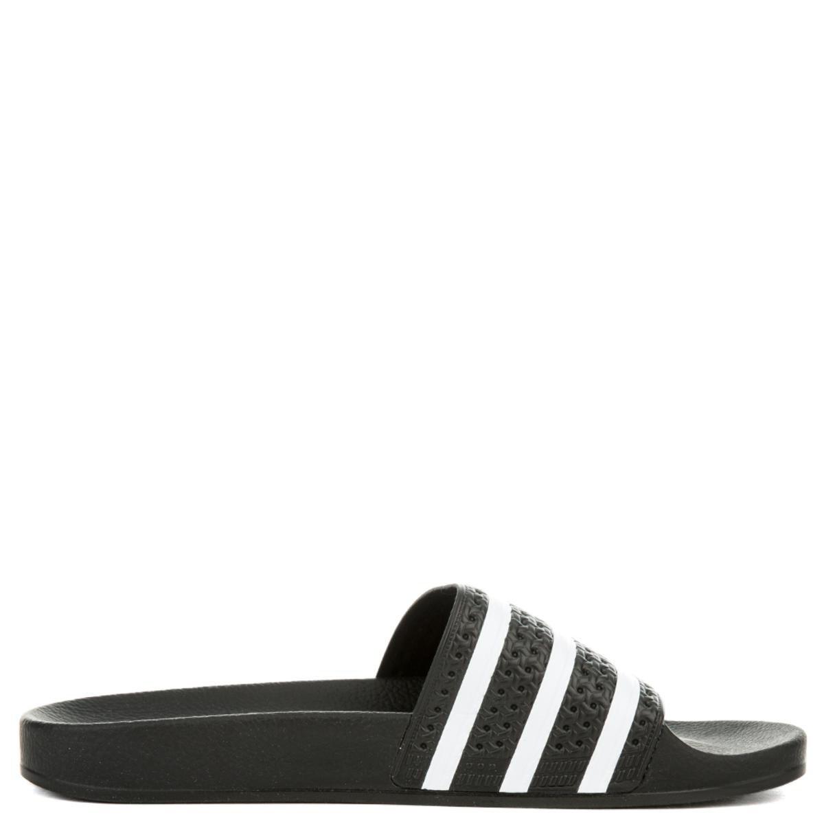 adidas adilette black on black
