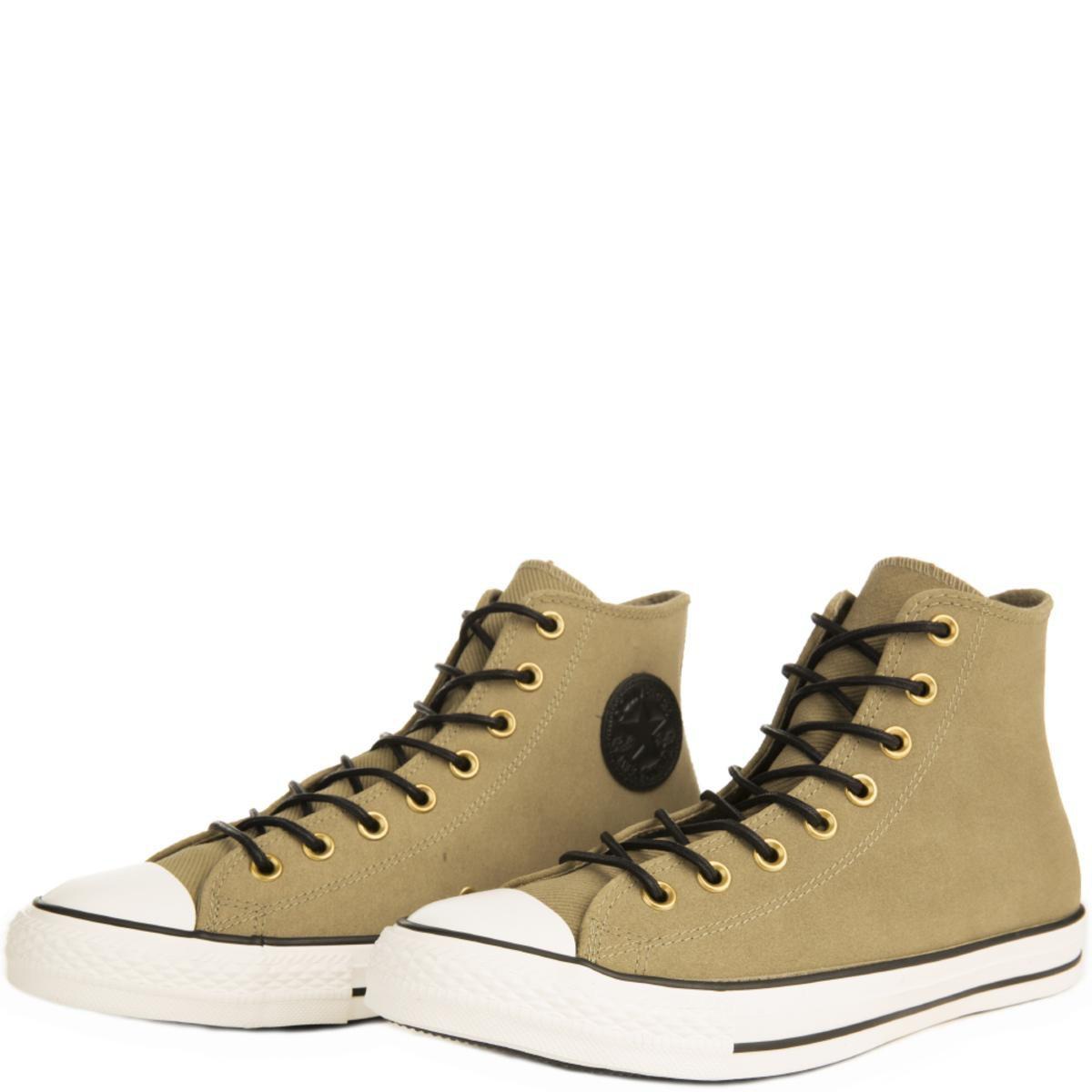 Converse Chuck Taylor All Star Crafted Khaki Suede High Tops in Natural for  Men - Lyst