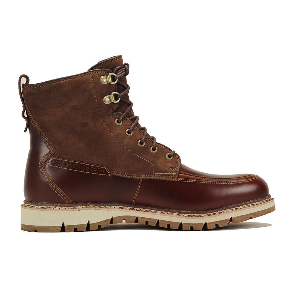 timberland britton hill waterproof moc toe boot