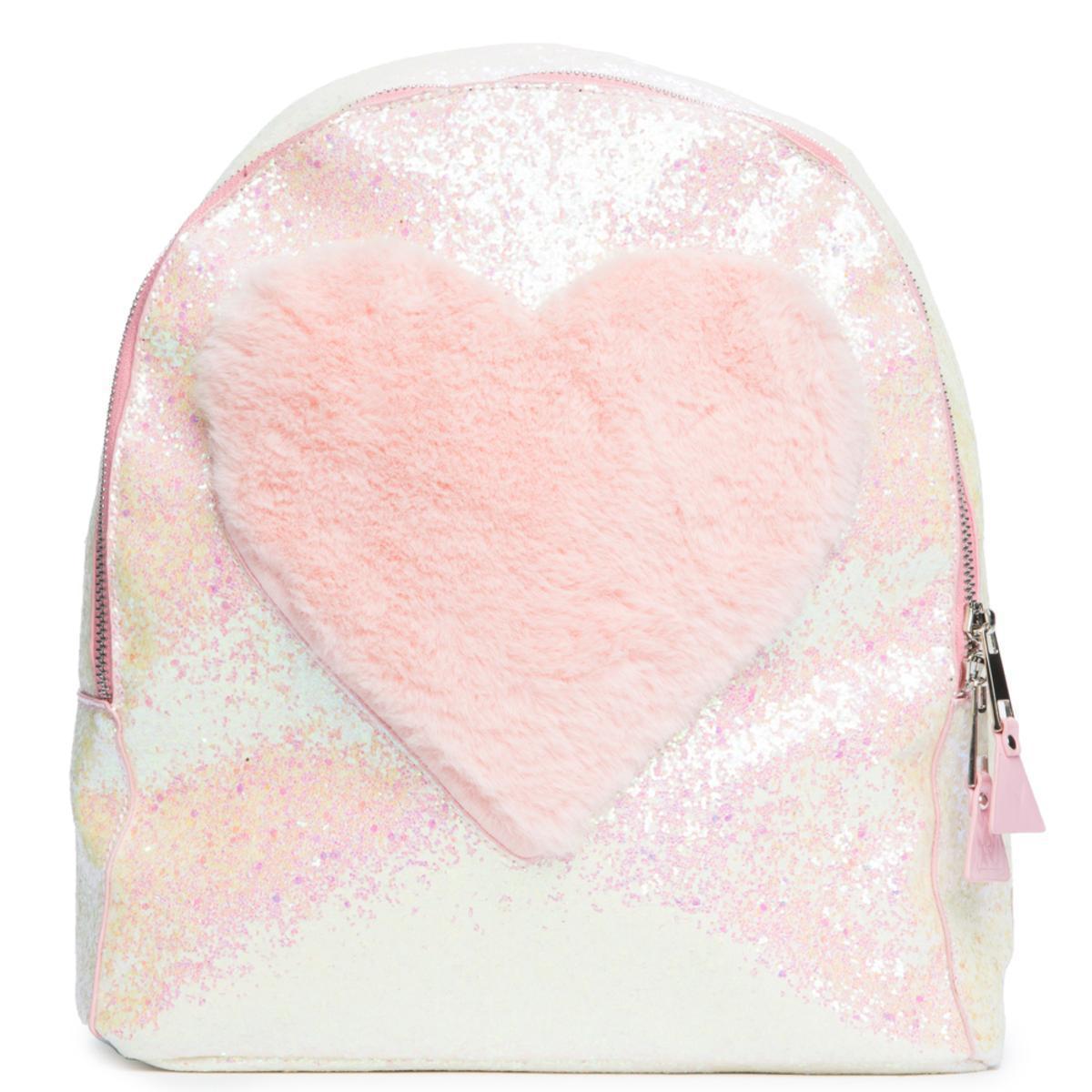 pink heart backpack