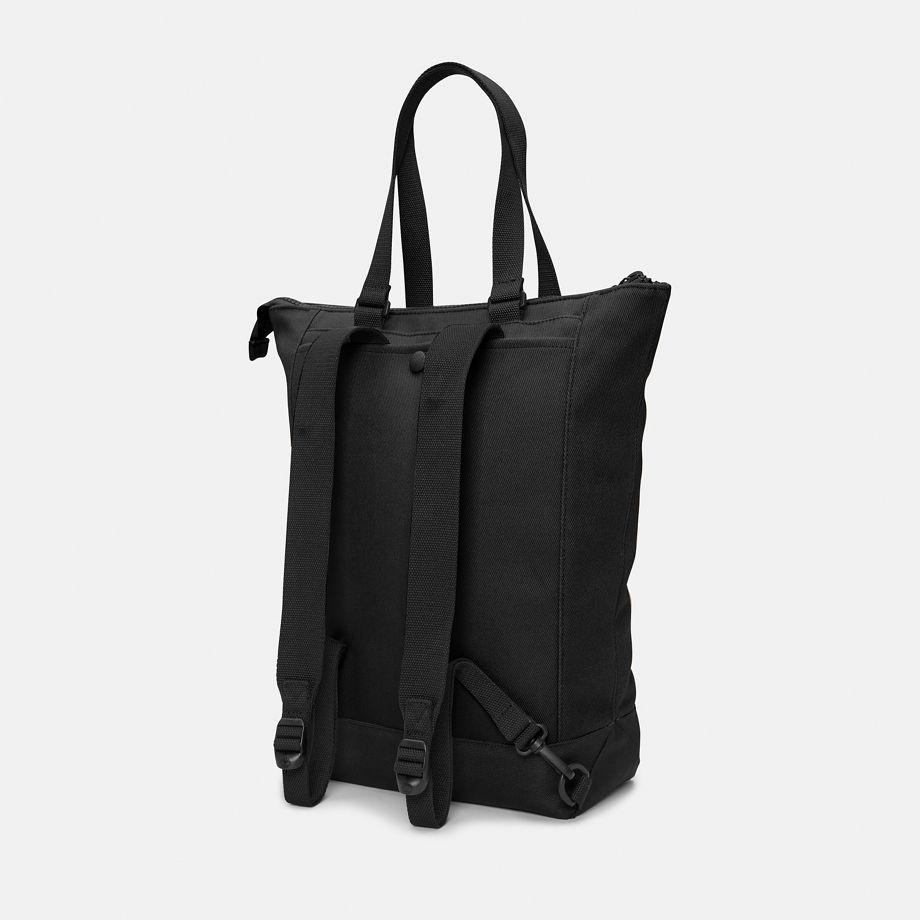 Timberland Canvas And Leather Tote Backpack in Black Lyst UK
