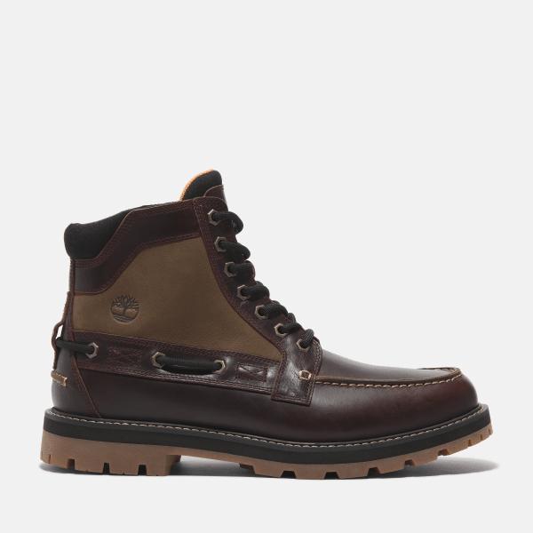 Timberland Britton Road 7 eye Moc toe Boot For Men In Dark Red Man Red Size 6.5 in Brown for Men Lyst UK