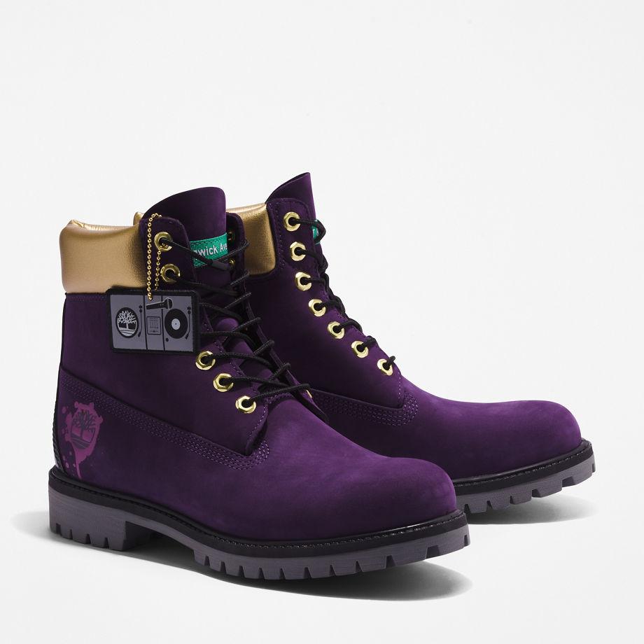 Premium 6 Inch Hip Hop Royalty Waterproof Boot