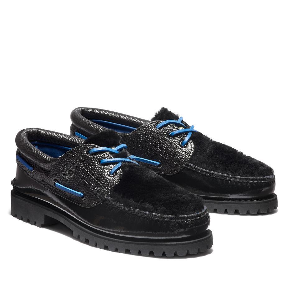 Timberland Chinatown Market X Boat Shoe in Black for Men | Lyst UK