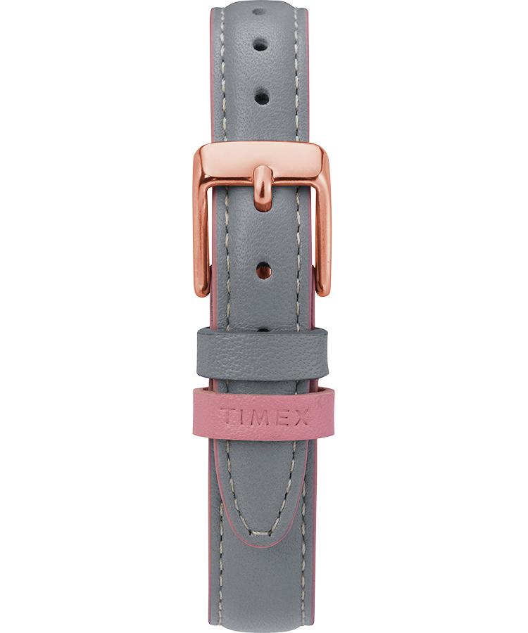 Timex Watch Easy Reader Color Pop 30mm Leather Strap Rose  Gold-tone/gray/white in Pink | Lyst