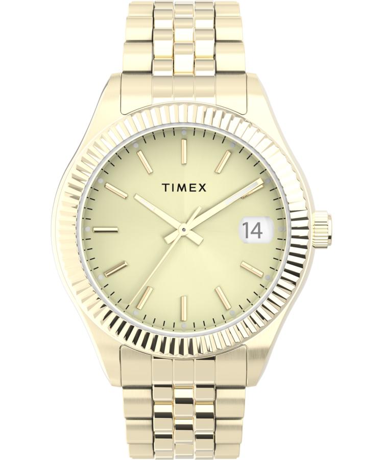 Timex Watch Waterbury Legacy 34mm Stainless Steel Bracelet Goldtone in