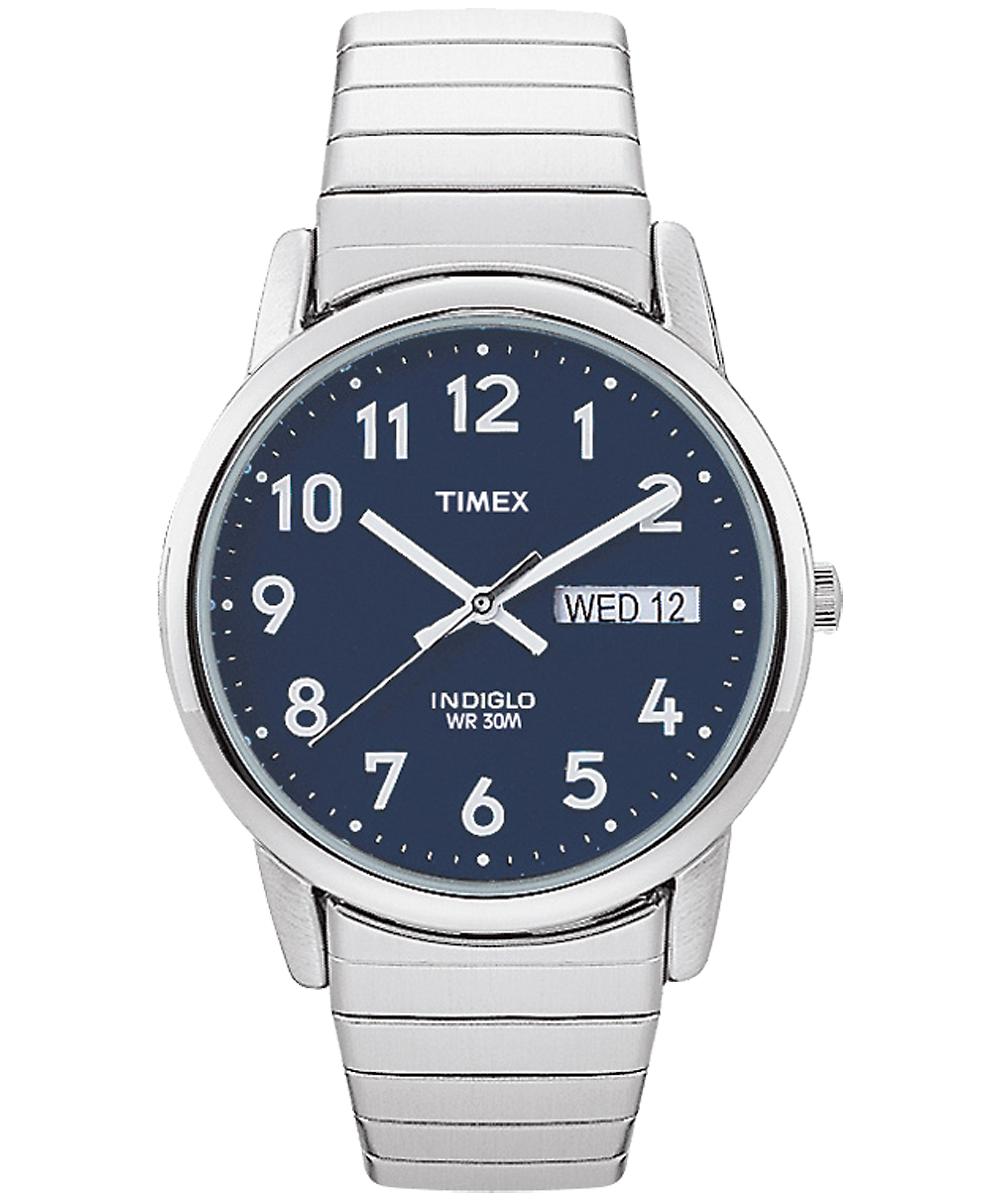 Lyst - Timex Watch Easy Reader Day Date 35mm Expansion Band Silver-tone