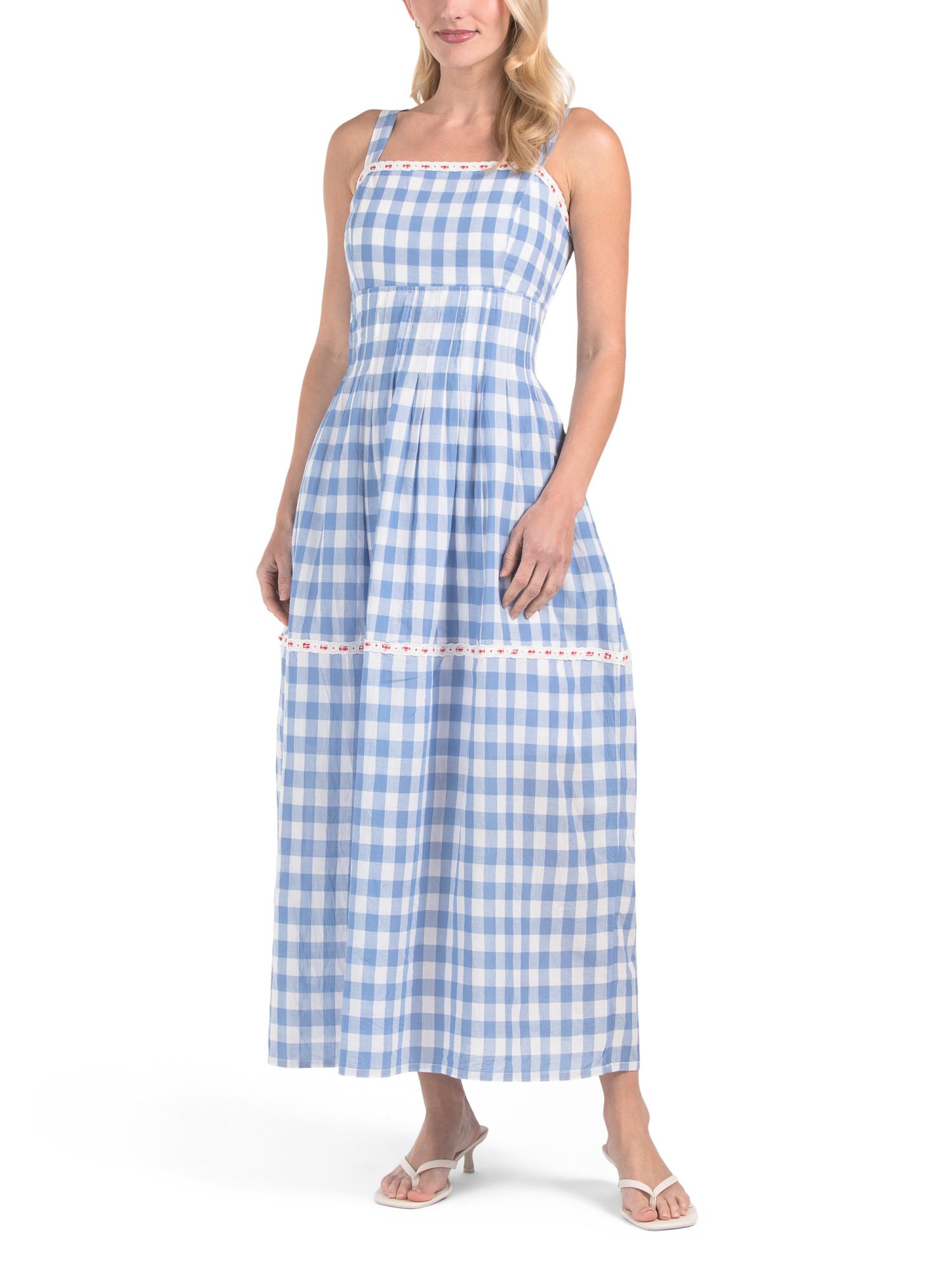 brown gingham dress tj maxx Mini Kaitlyn Dress in Chocolate Gingham  Ivy City Co