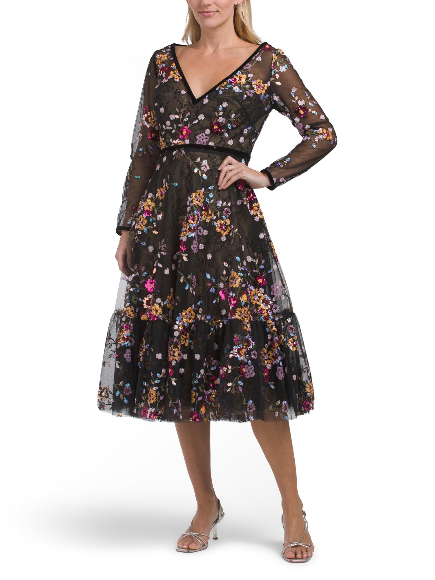 black dresses at tj maxx Quarter Sleeve Embellished Cocktail Dress For Polyester in 2 Front Pockets type: corset accessories Womens Love & Roses Size:5.5 US Men (4.5 AU/UK)