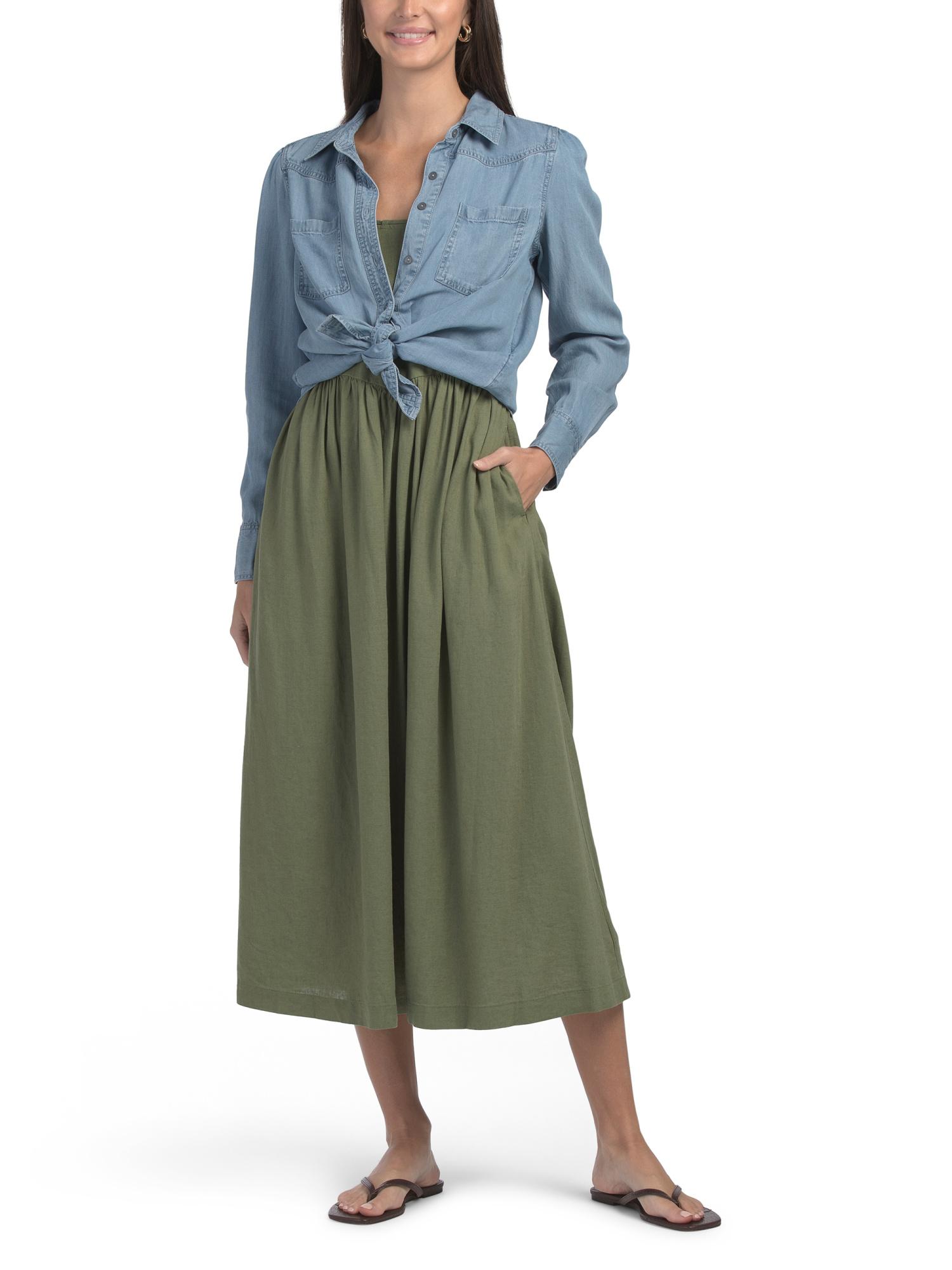 Designer Green Denim Shirt Dresses for Women - Up to 86% off | Lyst