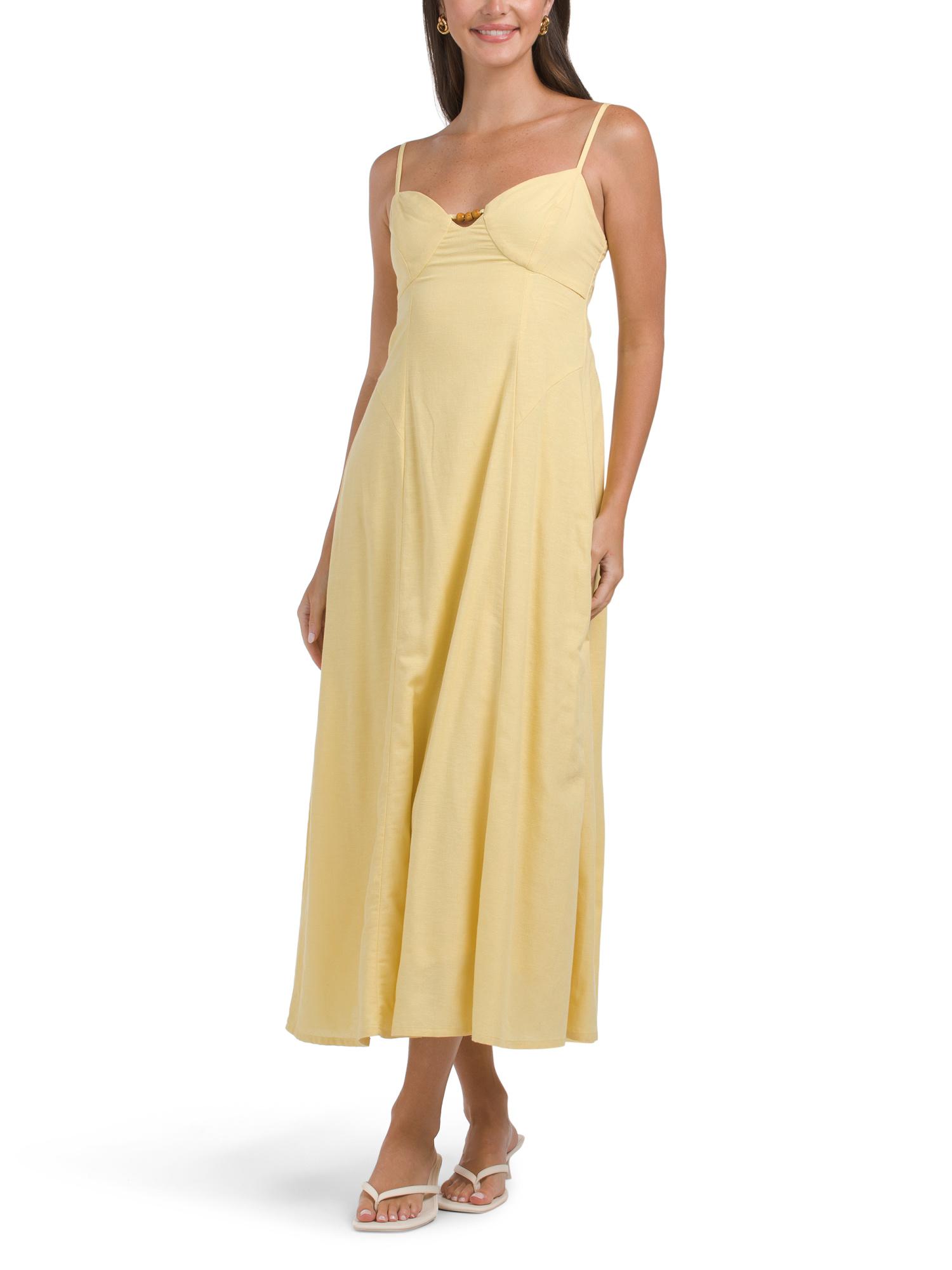 tj maxx gold dress this dress was $22 at my fav @TJ Maxx #tjmaxxdress #yellowdress #ootd #butteryellowdress #dressinspo