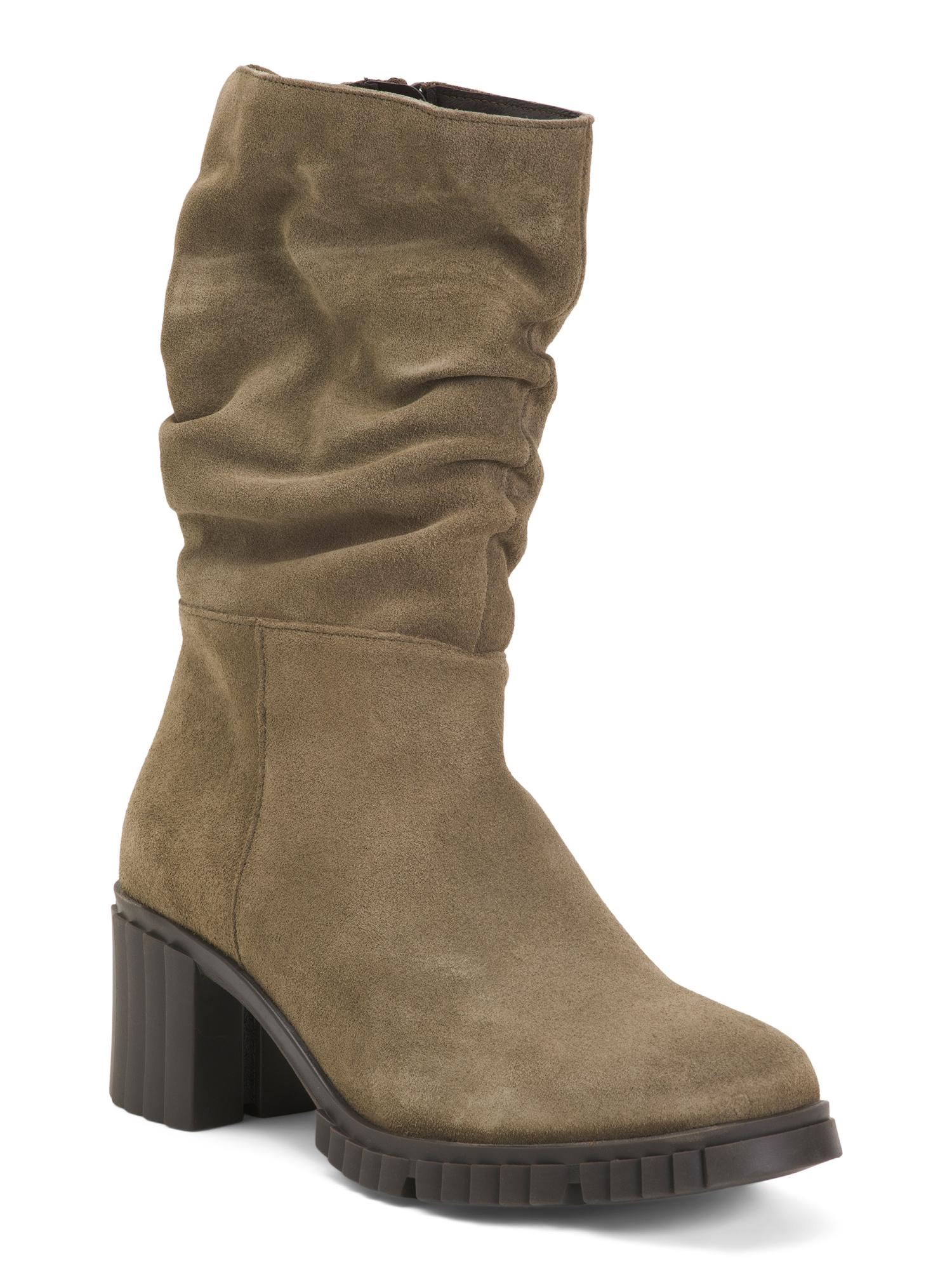 Green Knee-high boots for Women Lyst