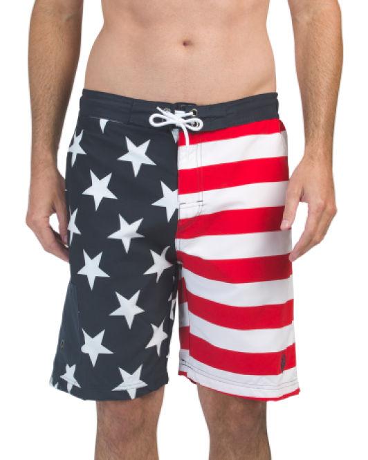 Horizon-t Beach Shorts Elephant Mens Fashion Quick Dry Beach Shorts Cool Casual Beach Shorts