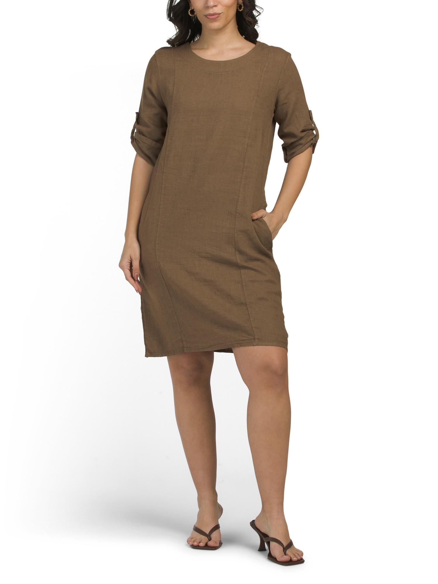 brown dress tj maxx Dresses - Brown
