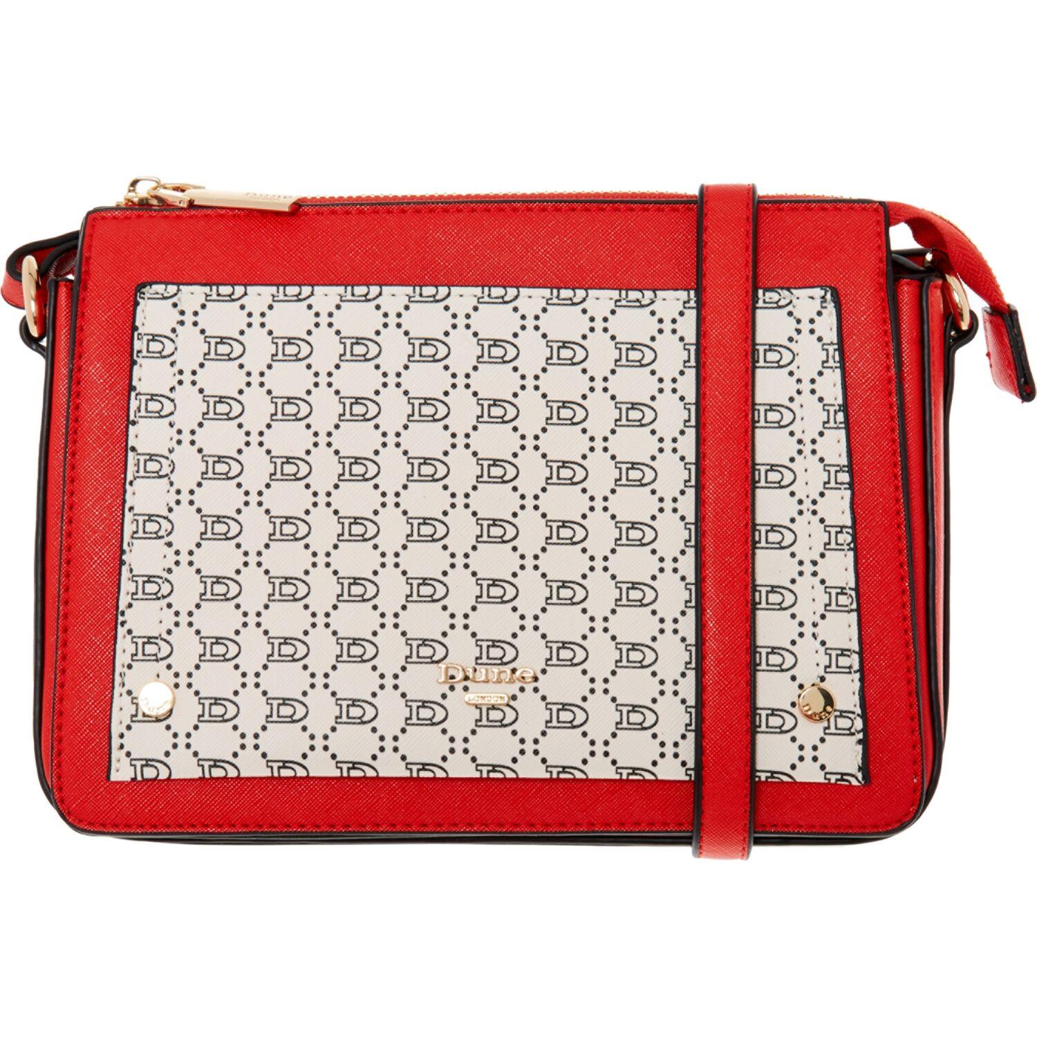 Dune & Cream Logo Cross Body Bag in Red Lyst UK