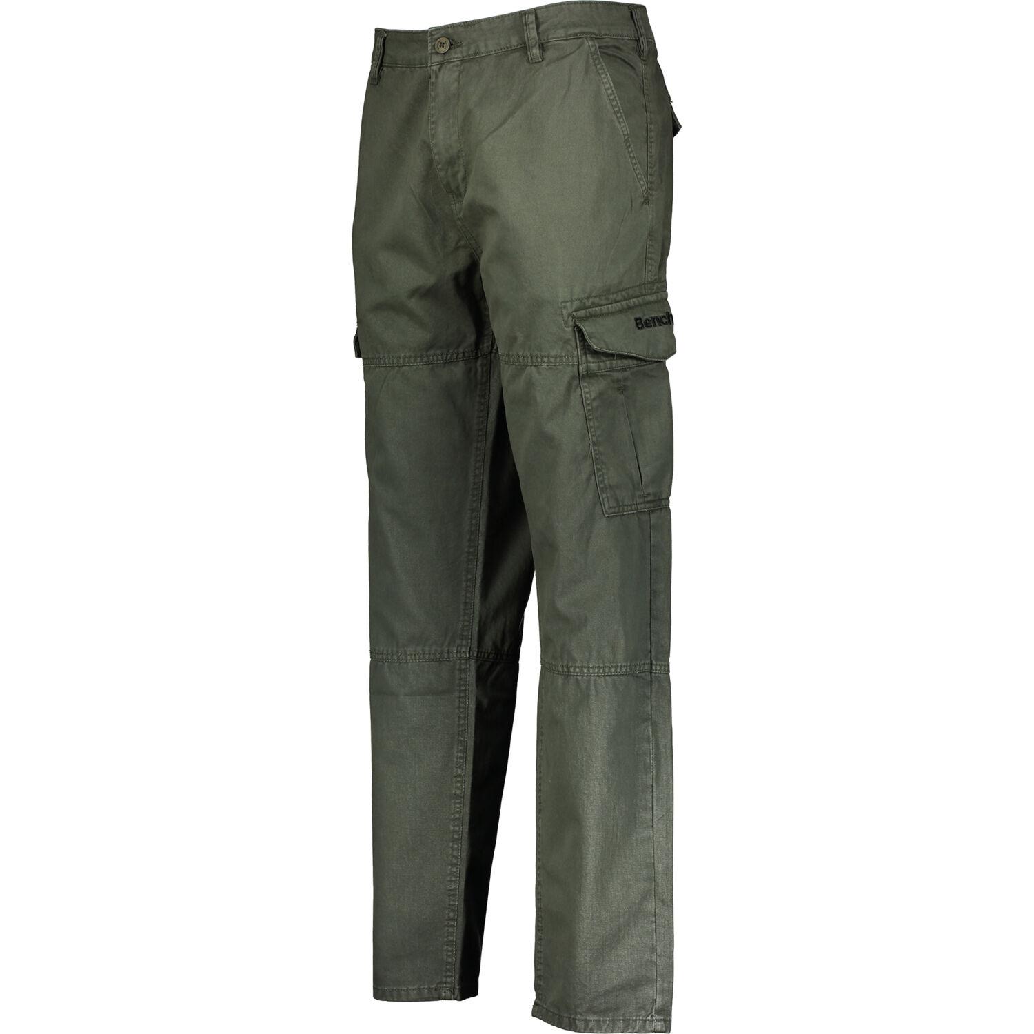 Bench Heavy Cargo Trousers in Green for 