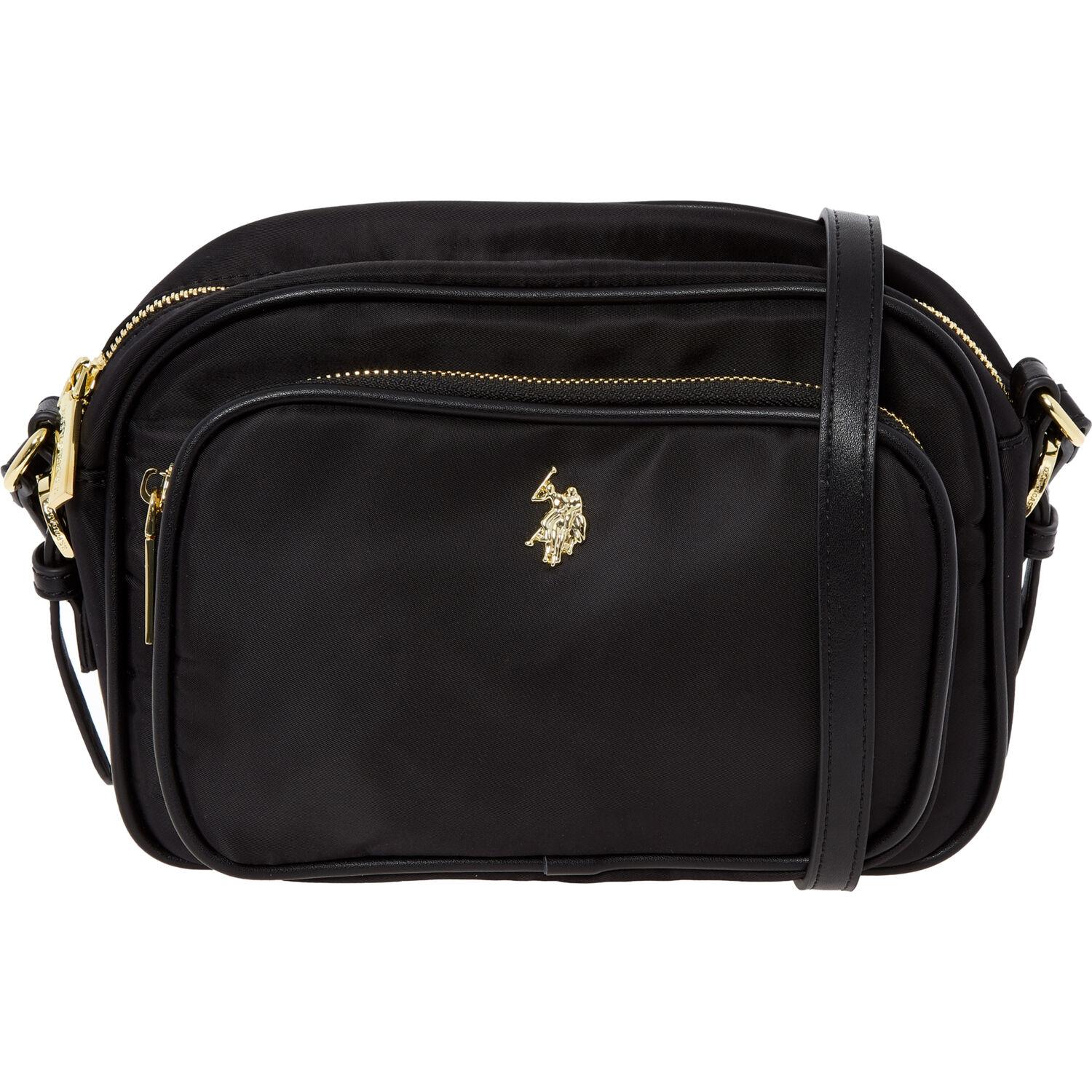 U.S. POLO ASSN. Synthetic Nylon Crossbody Bag in Black Lyst UK