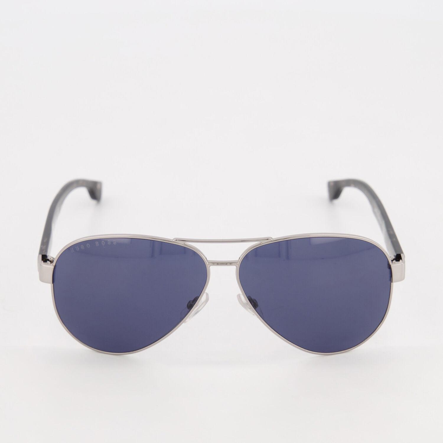 BOSS by HUGO BOSS Dark Ruthenium 1241/s Aviator Sunglasses in Blue for