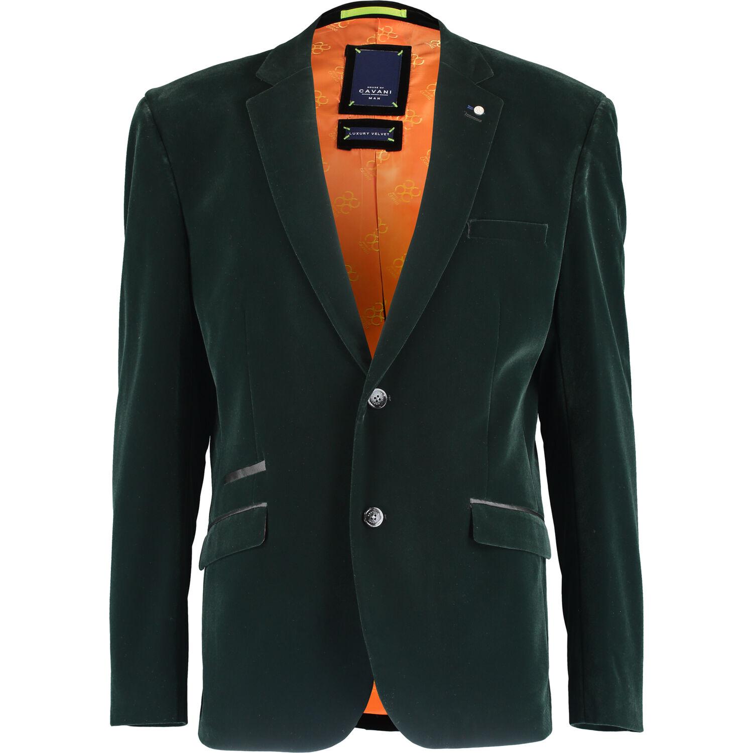 TK Maxx Luxury Velvet Blazer in Green for Men - Lyst