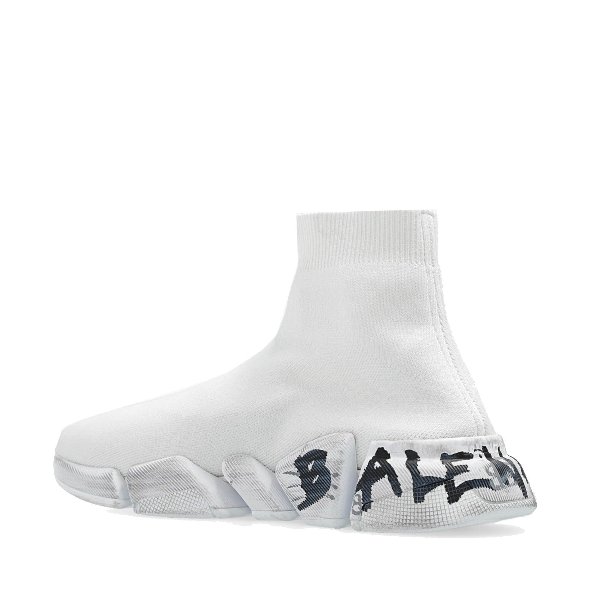 Balenciaga Speed 2.0 Lt Sock Sneakers in White | Lyst