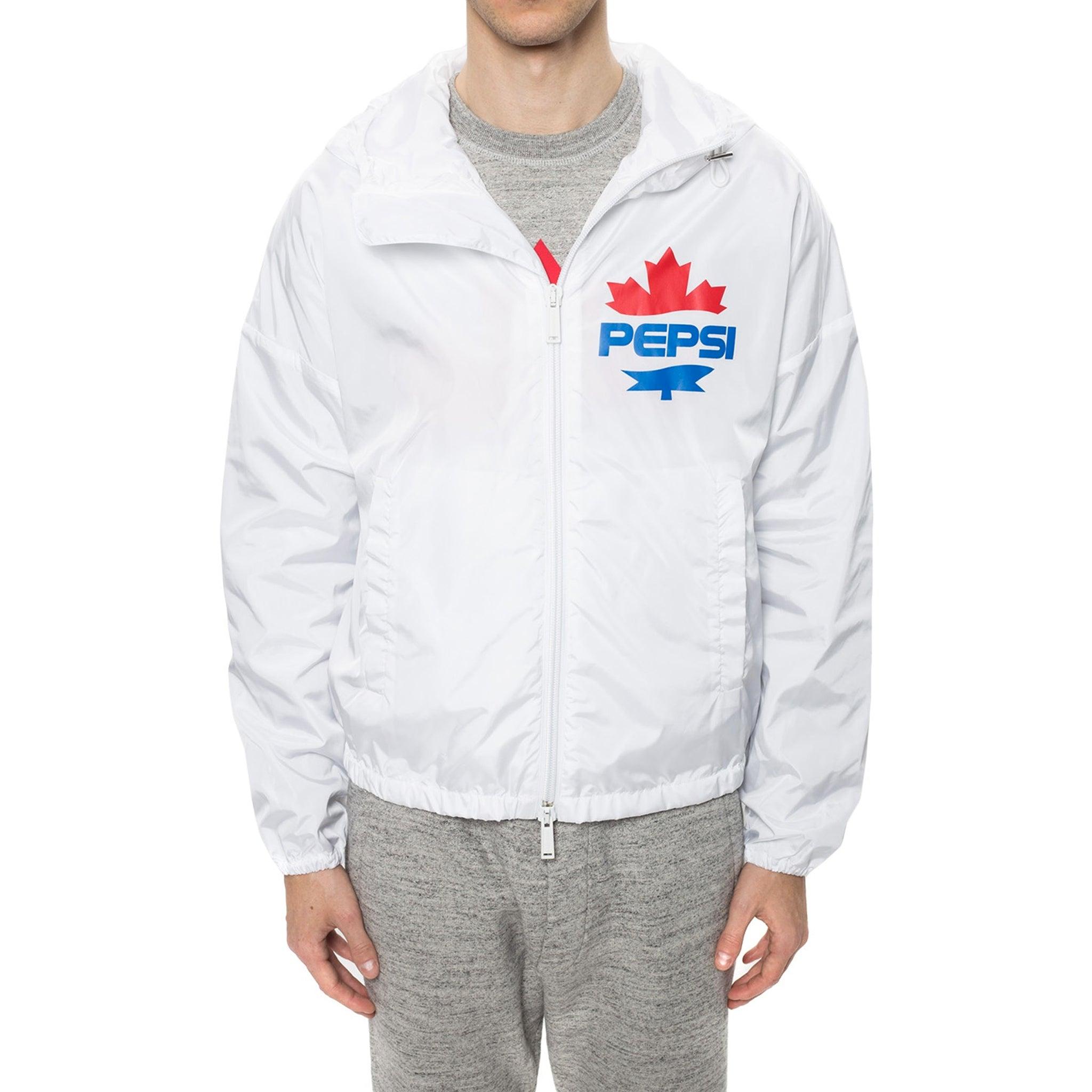 pepsi jacket white