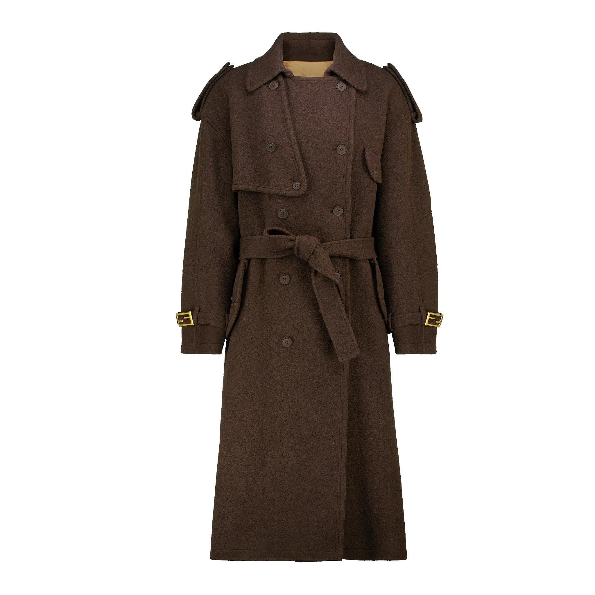 Fendi peacoat mens clearance