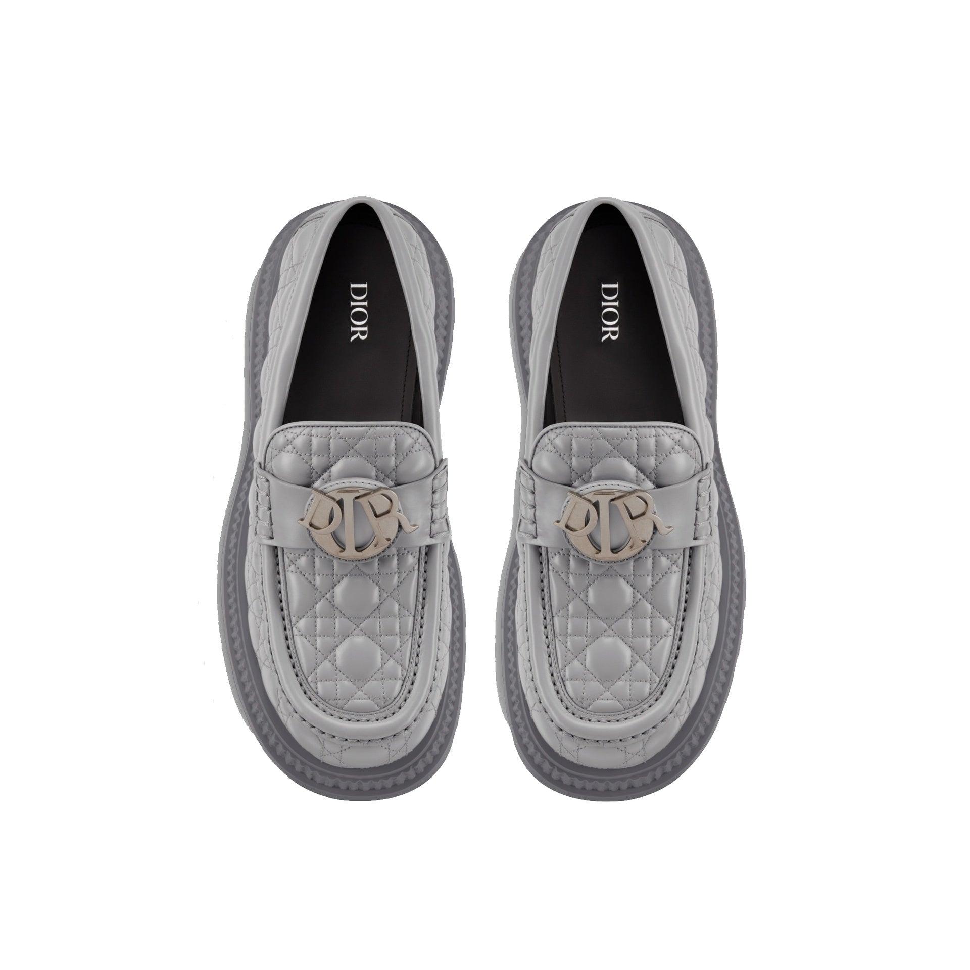 Dior Men\'s Loafers Grey 9.5 Dior Mocassin Grey CD Diamond Leather Men main image 2