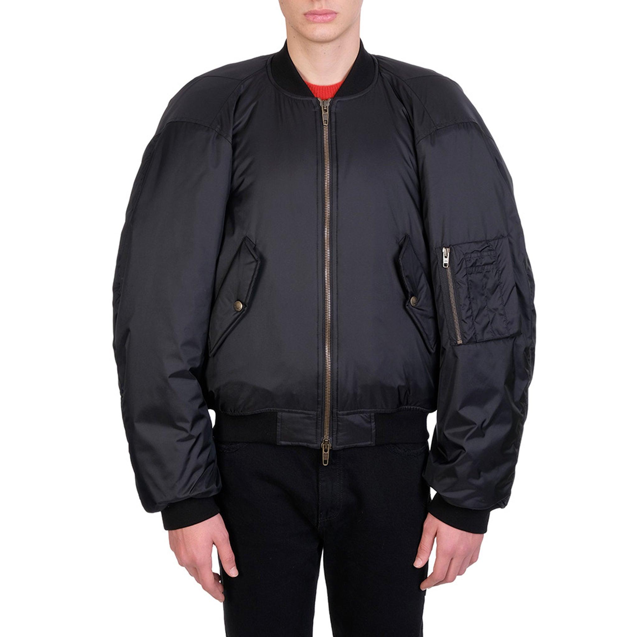 Balenciaga Synthetic Bomber Jacket in 