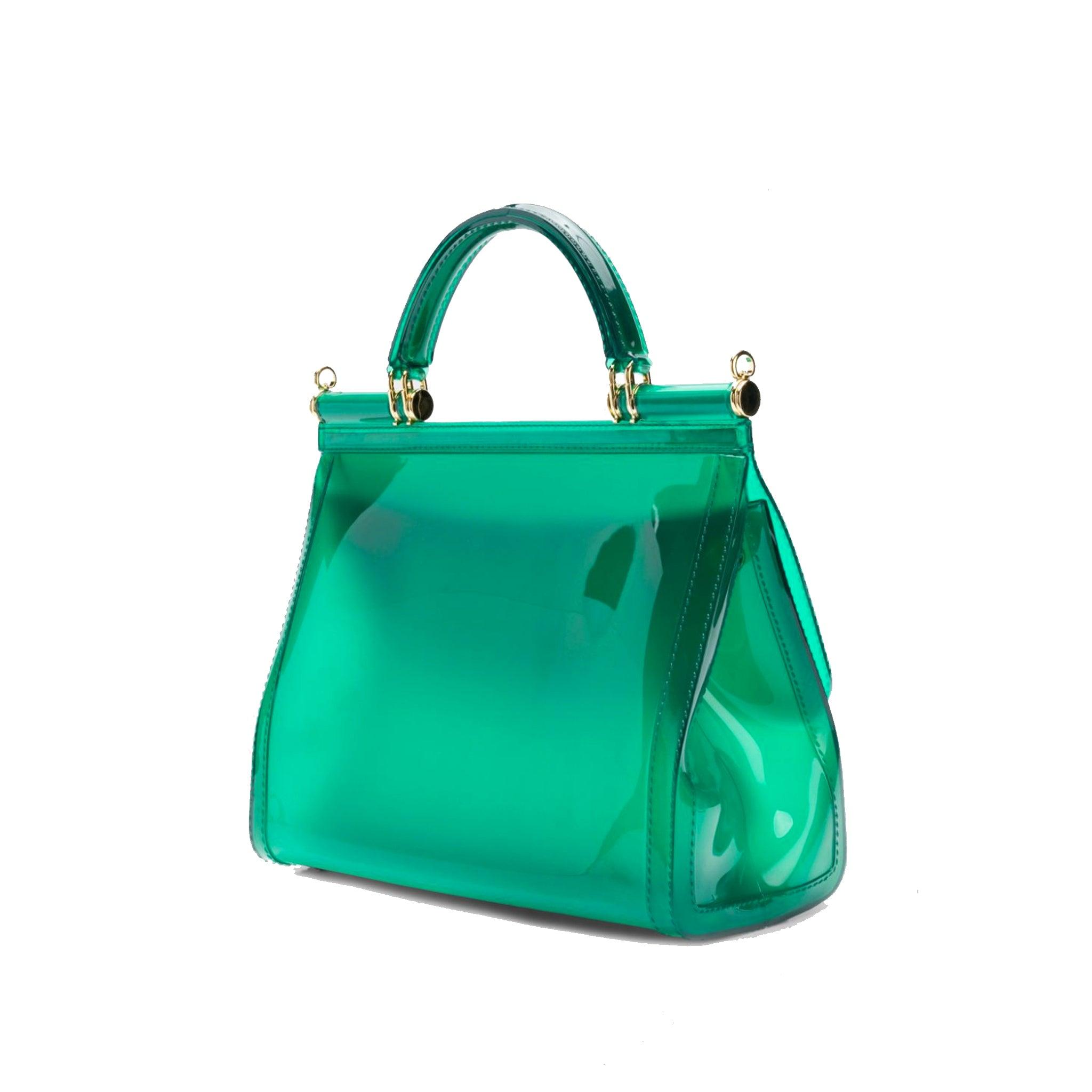 Dolce & Gabbana Sicily Rubber Bag in Green | Lyst