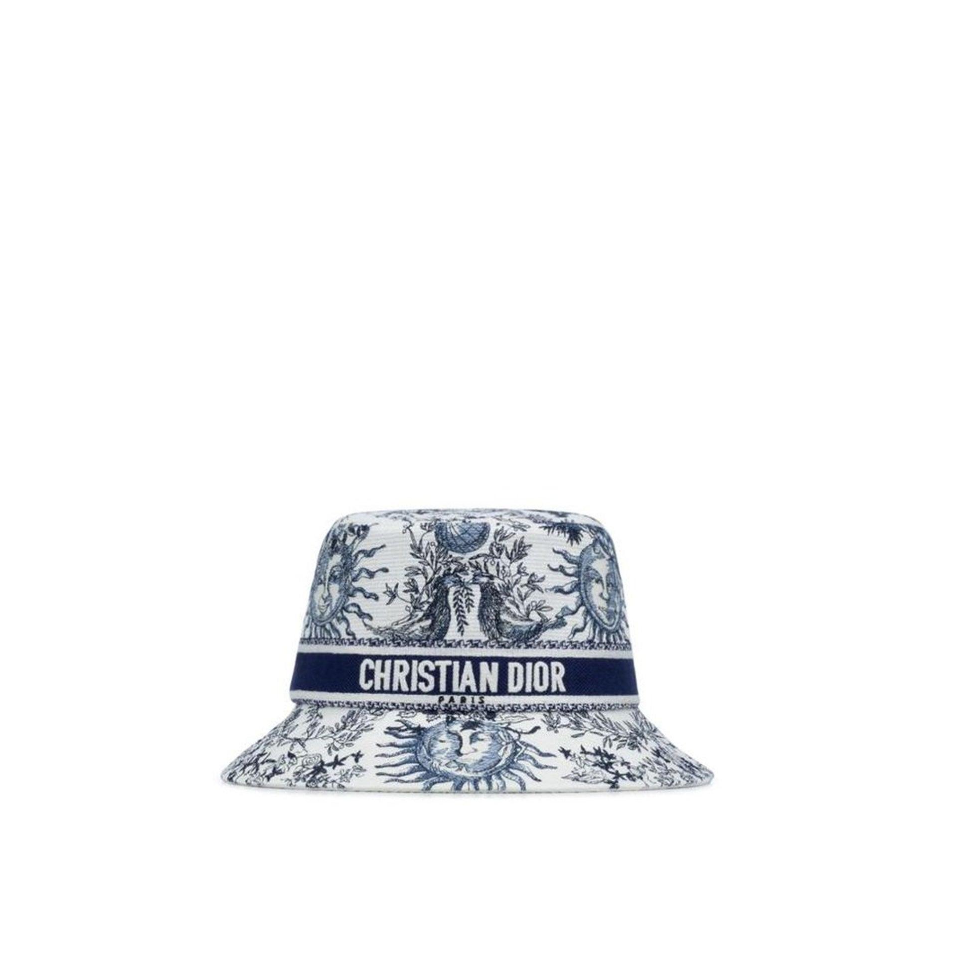 DIOR ◆ D-BOBBY TOILE DE JOUY MEXICO ハット [正規品/関税込] CHRISTIAN DIOR PRE-OWNED D-BOBBY TOILE DE JOUY MEXICO B