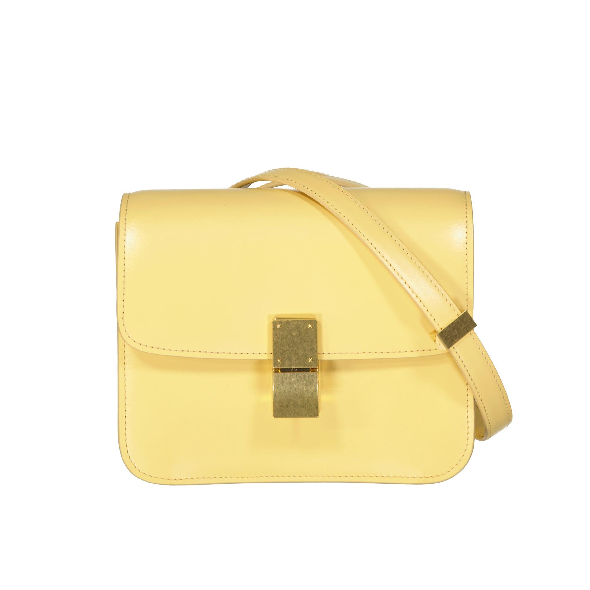 Celine Teen Classic Bag in Yellow | Lyst
