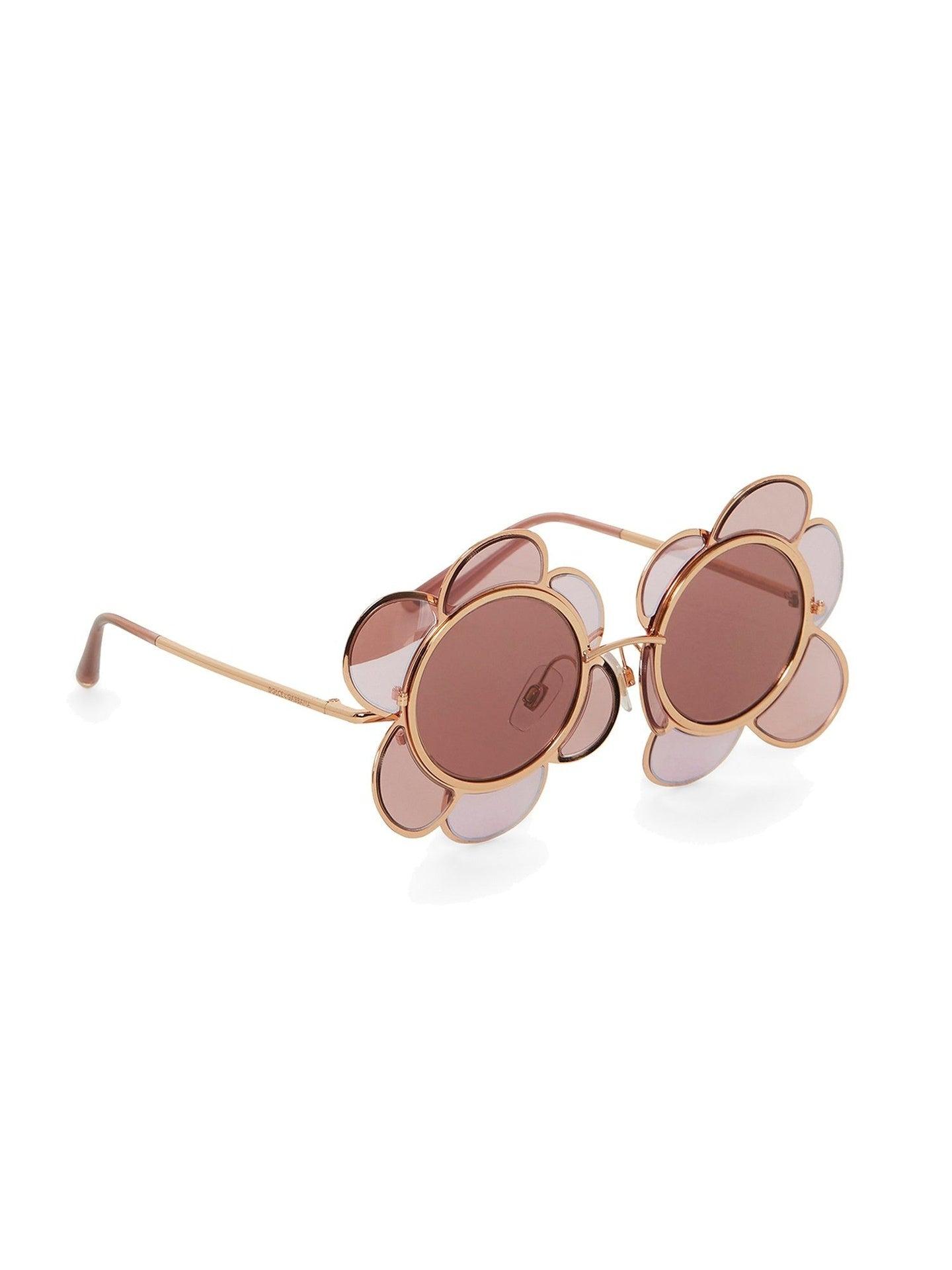 Dolce Gabbana Special Edition Flower Sunglasses in Pink Lyst UK