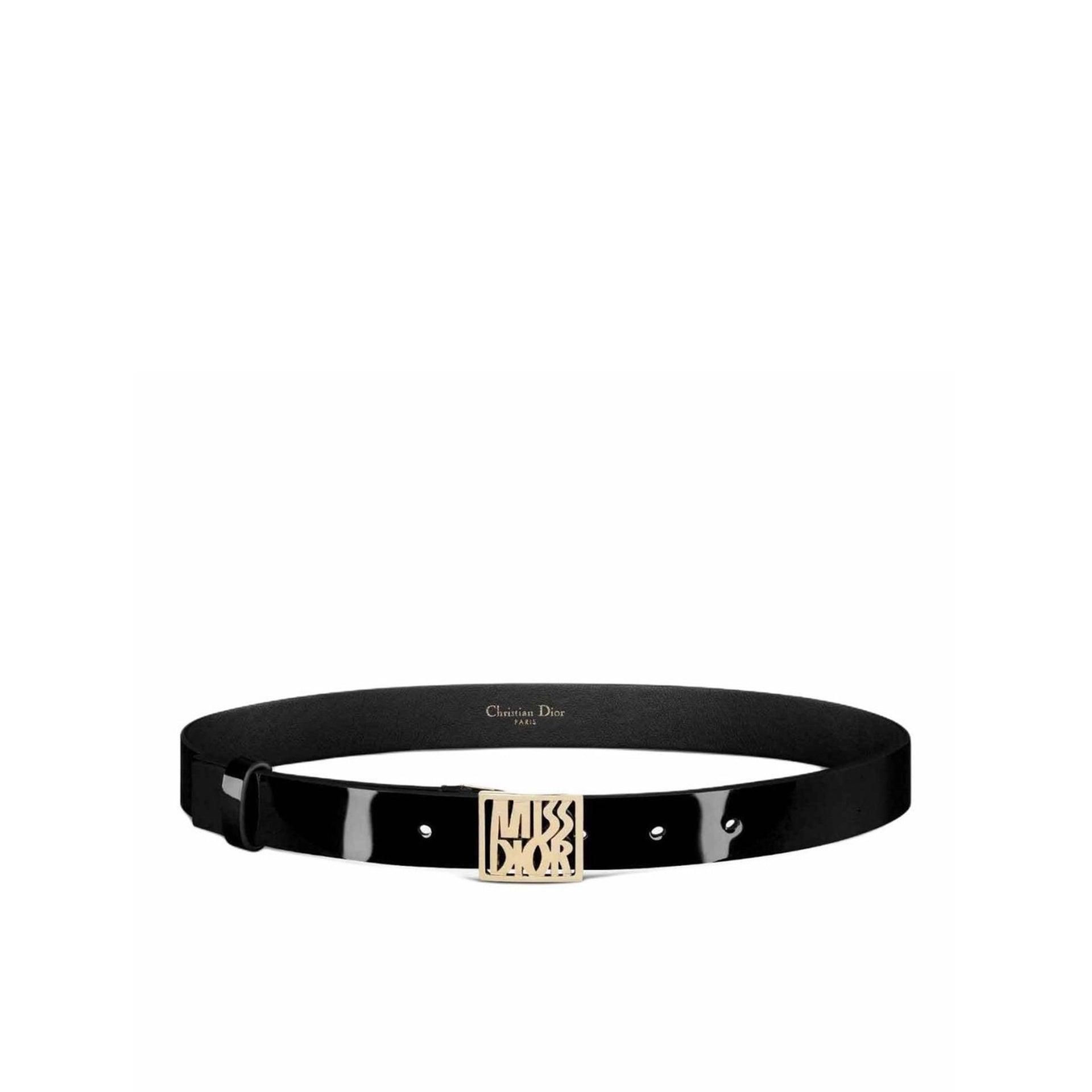 Dior Miss Belt in Black | Lyst