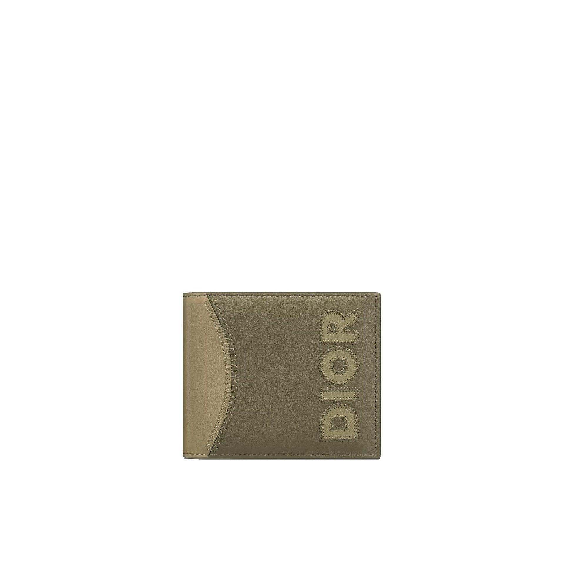 dior-Green-Logo-Leather-Wallet