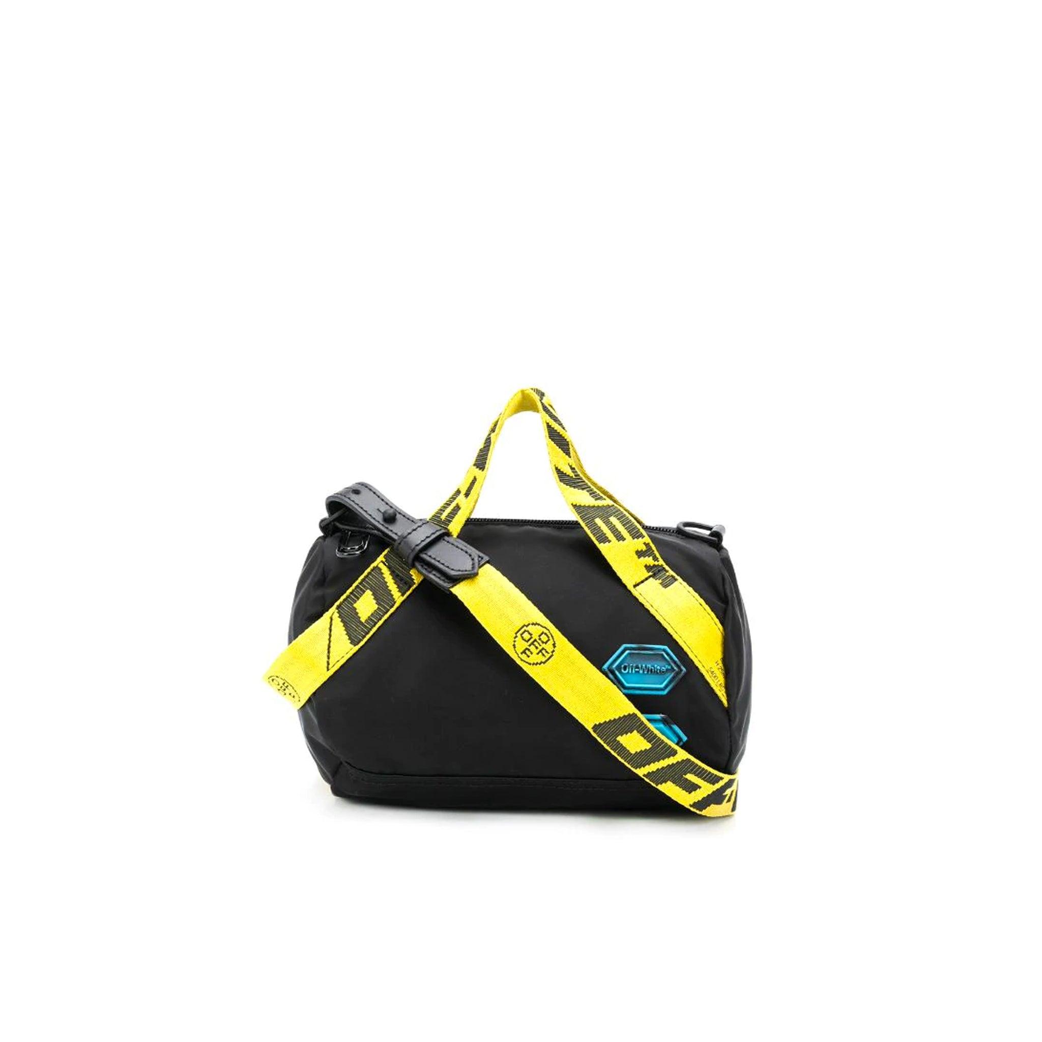 off white mini duffle bag