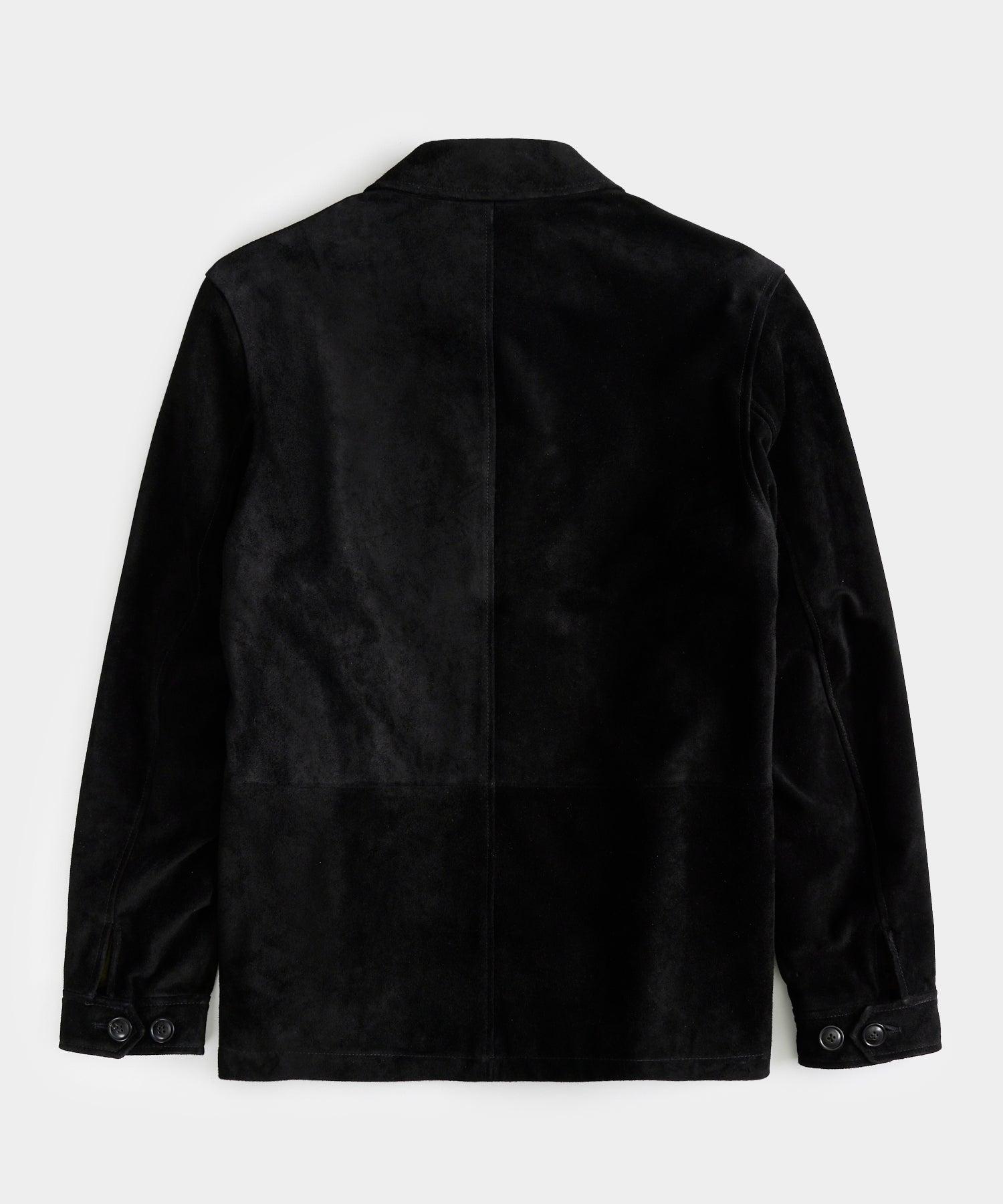 Italian Suede Chore Coat