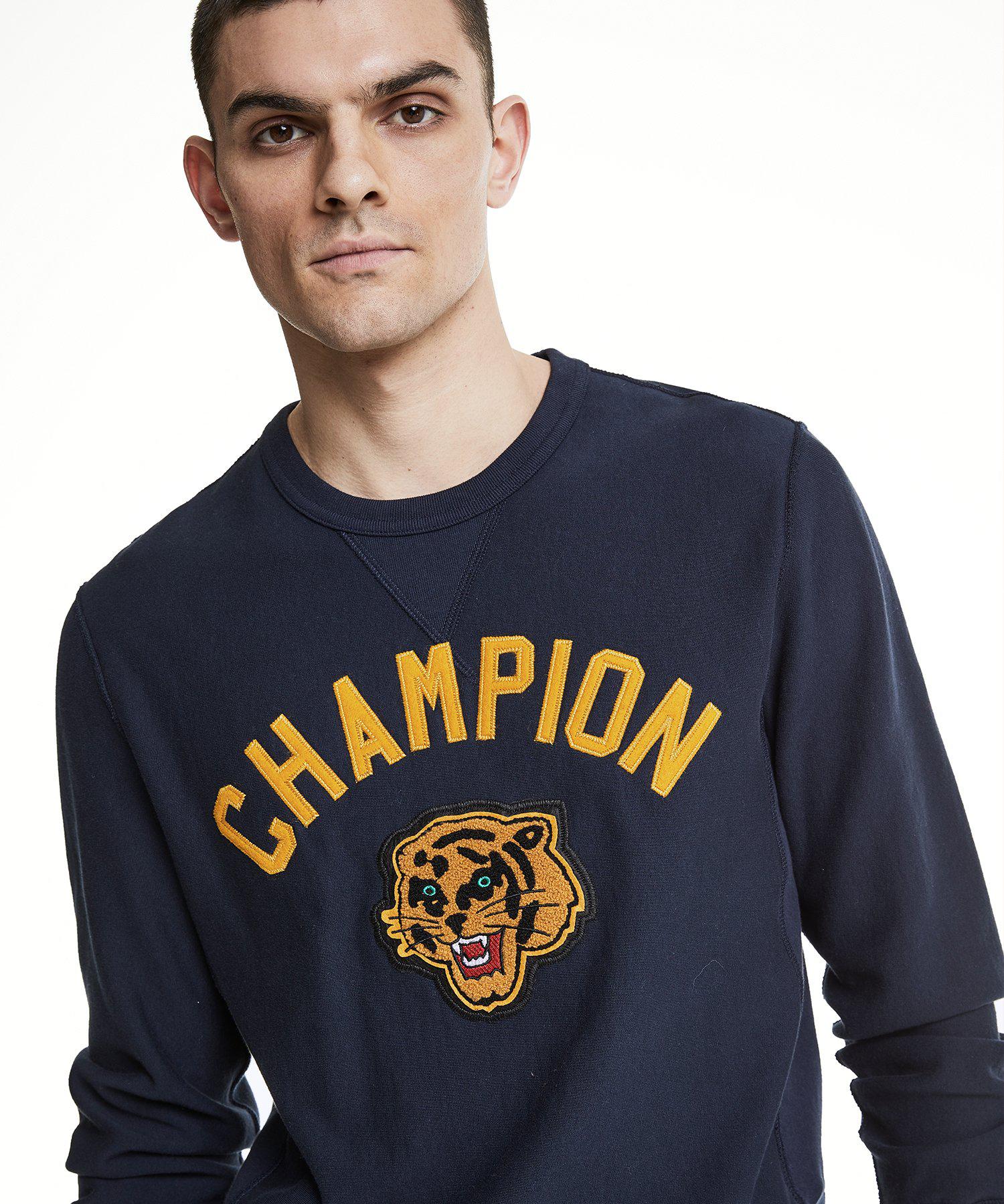 Champion store tiger sweatshirt