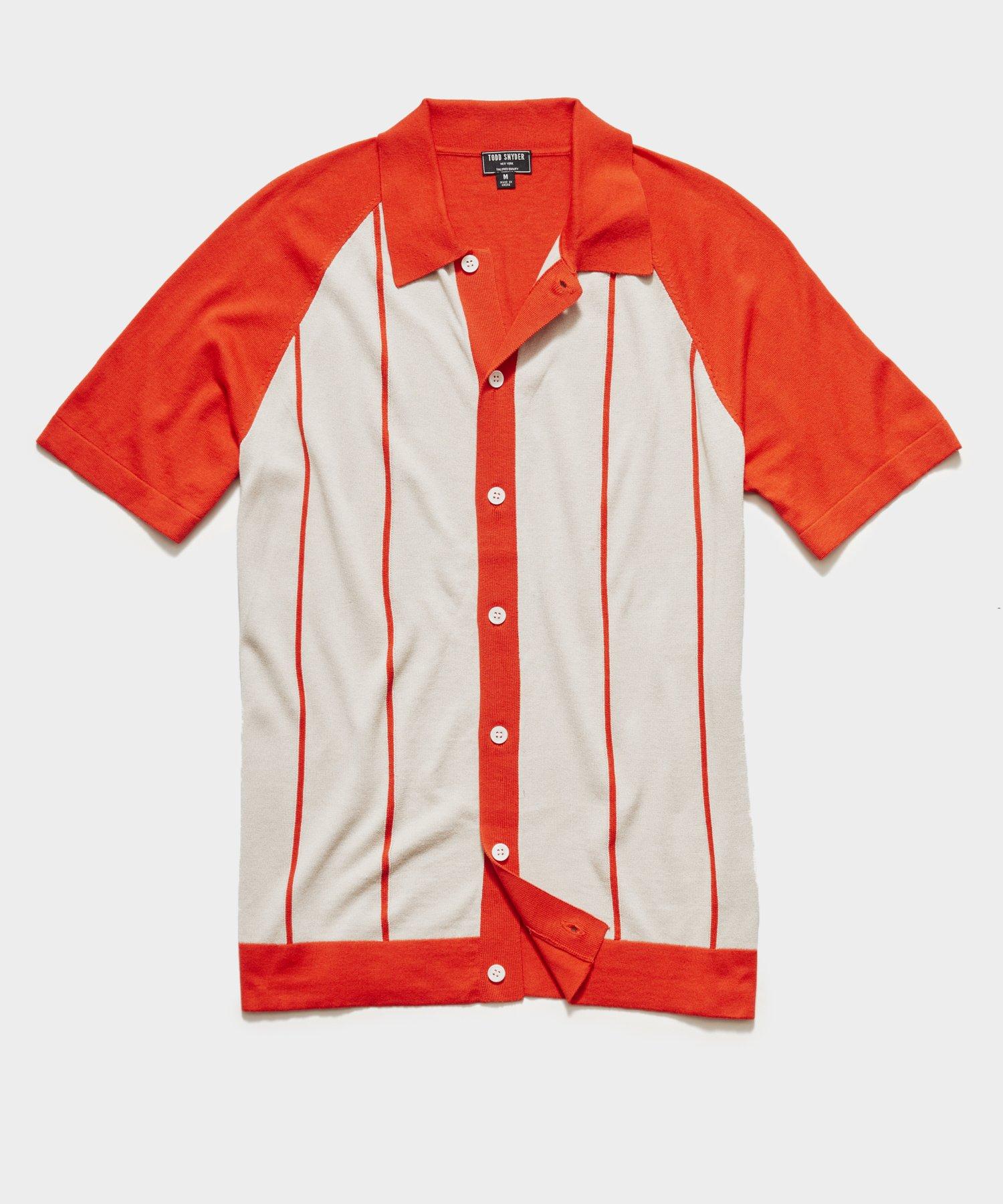 Todd Snyder Silk Short Sleeve Full 