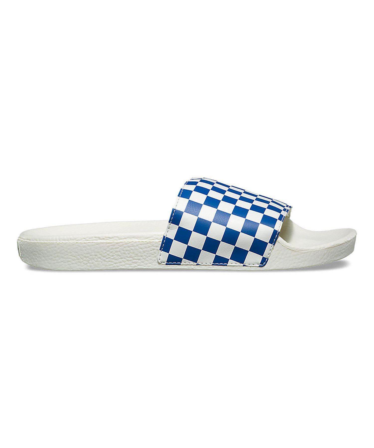 Synthetic Checkerboard Slide-on True Flip-flops for Men - Lyst