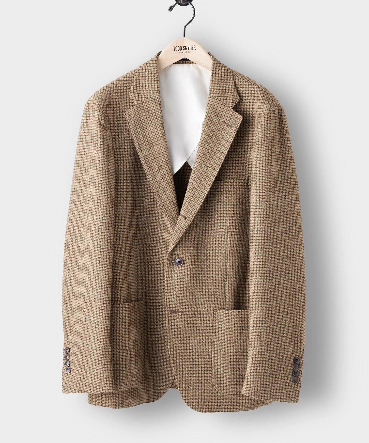Todd snyder houndstooth track jacket sale