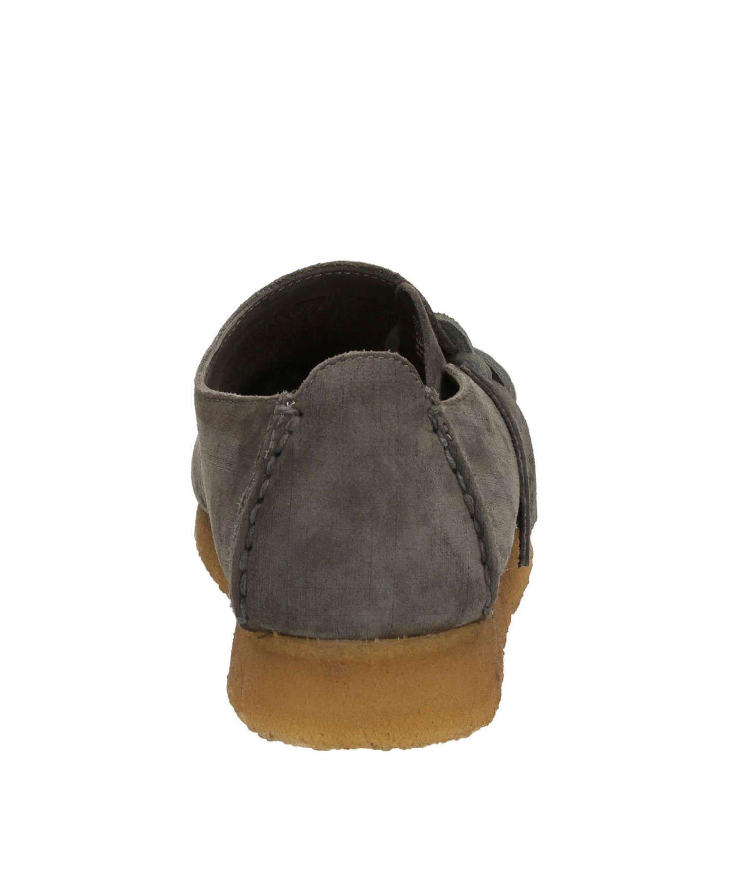 Clarks Lugger Shoe In Charcoal in Gray for Men | Lyst