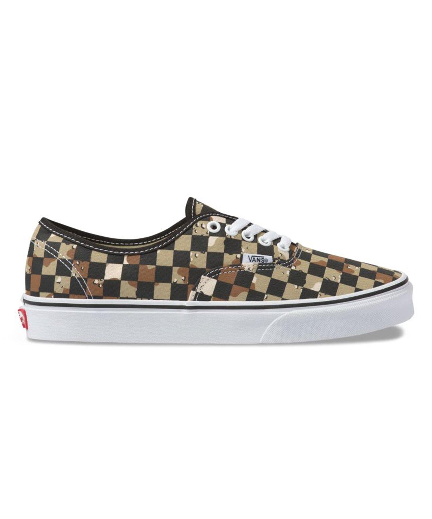 Vans Canvas Camouflage Checkerboard Authentic for Men - Lyst