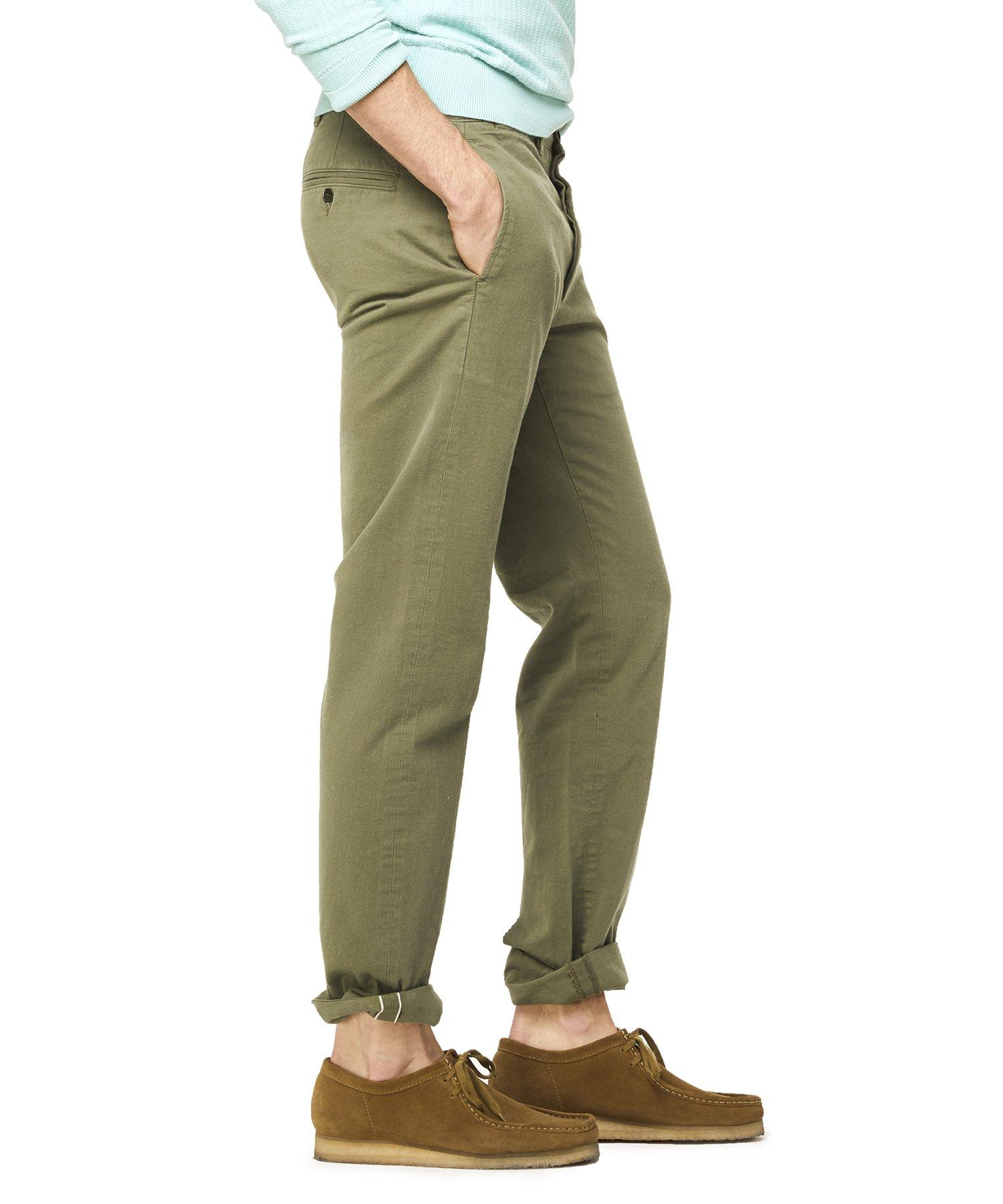 todd snyder japanese selvedge chino officer pant