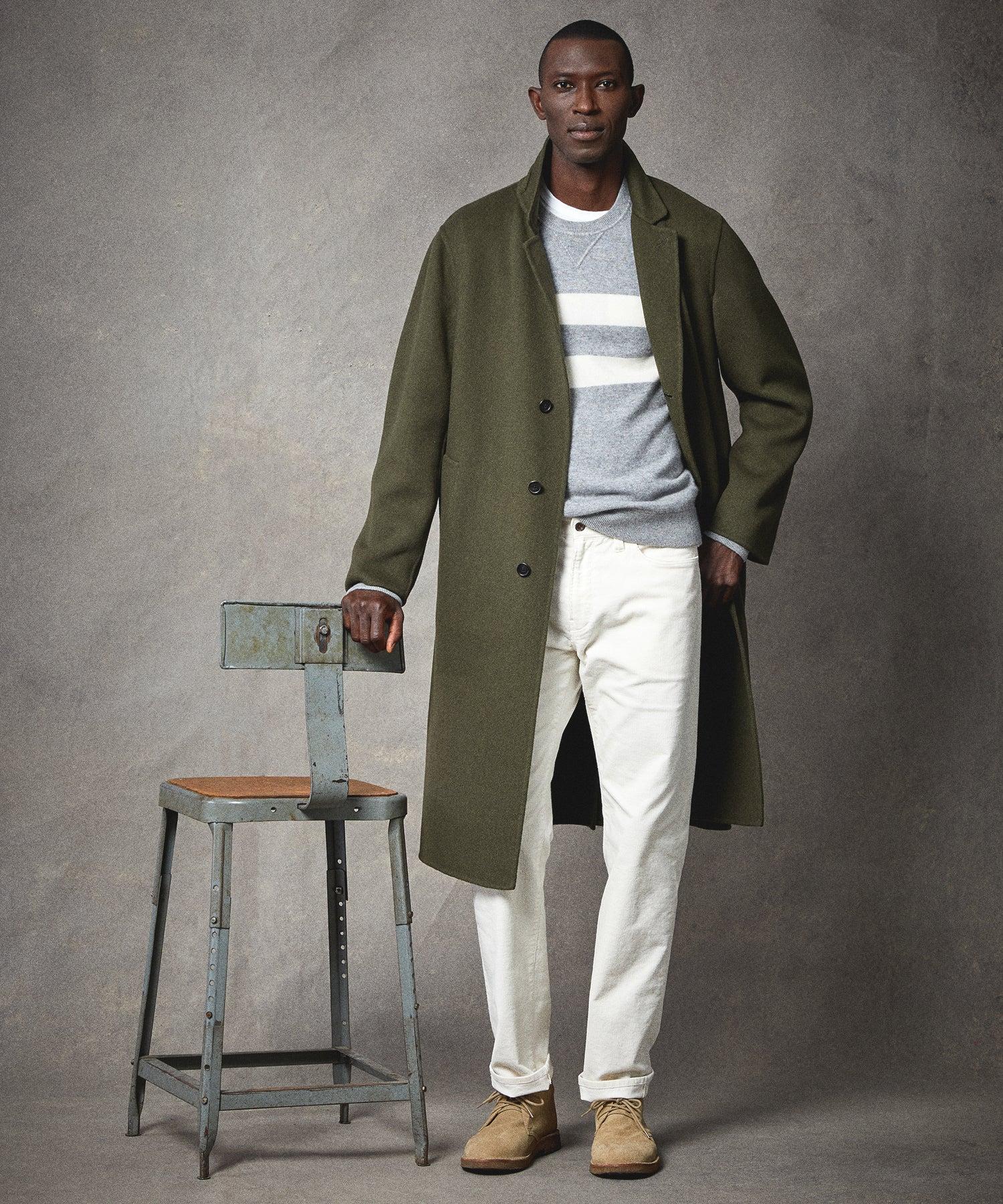 TODD SNYDER ウール/カシミア ダブルブレストコート S キャメル todd-snyder-OLIVE-Italian-